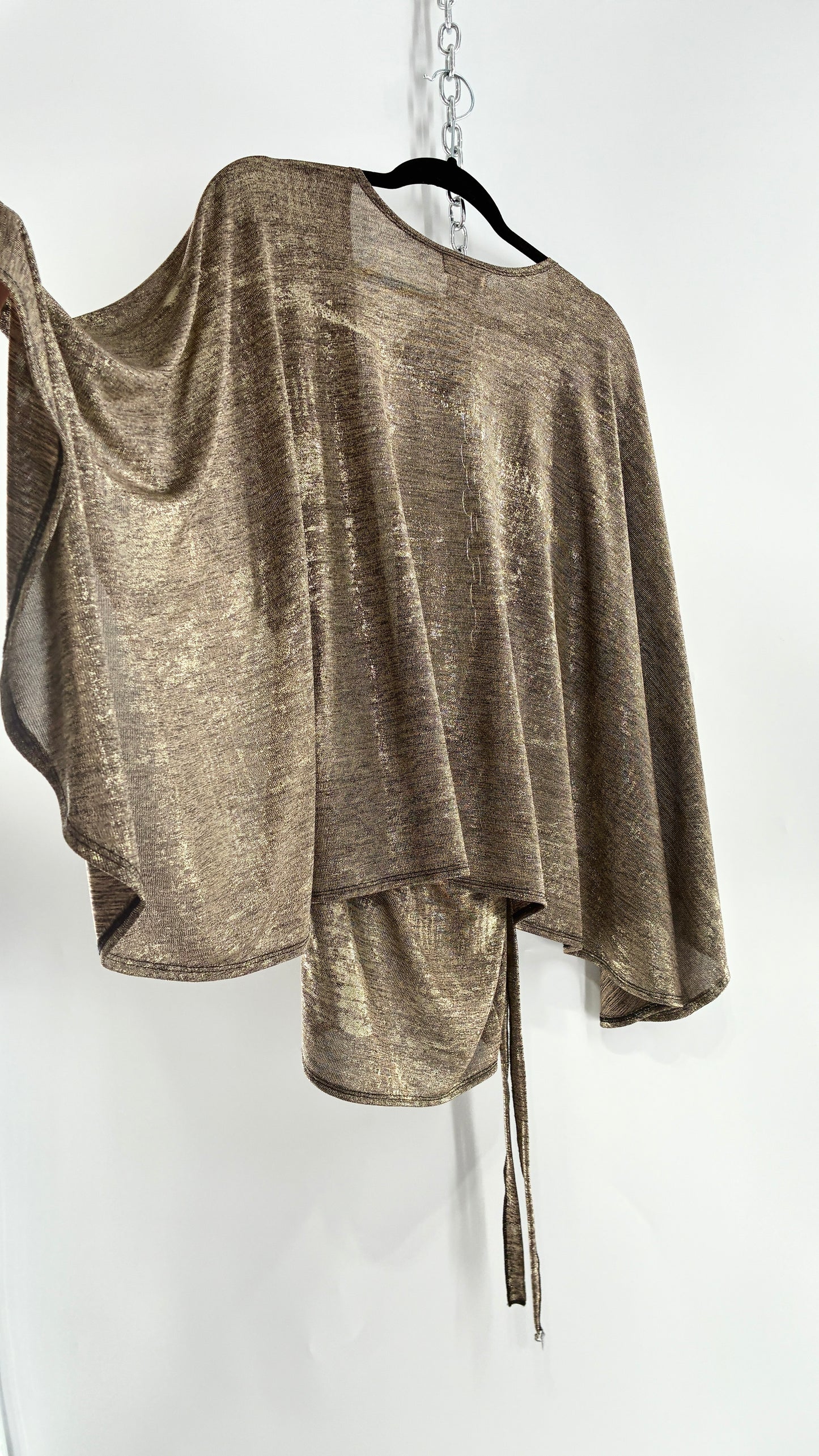 Free People Multi Metal Tone Cape (One Size)