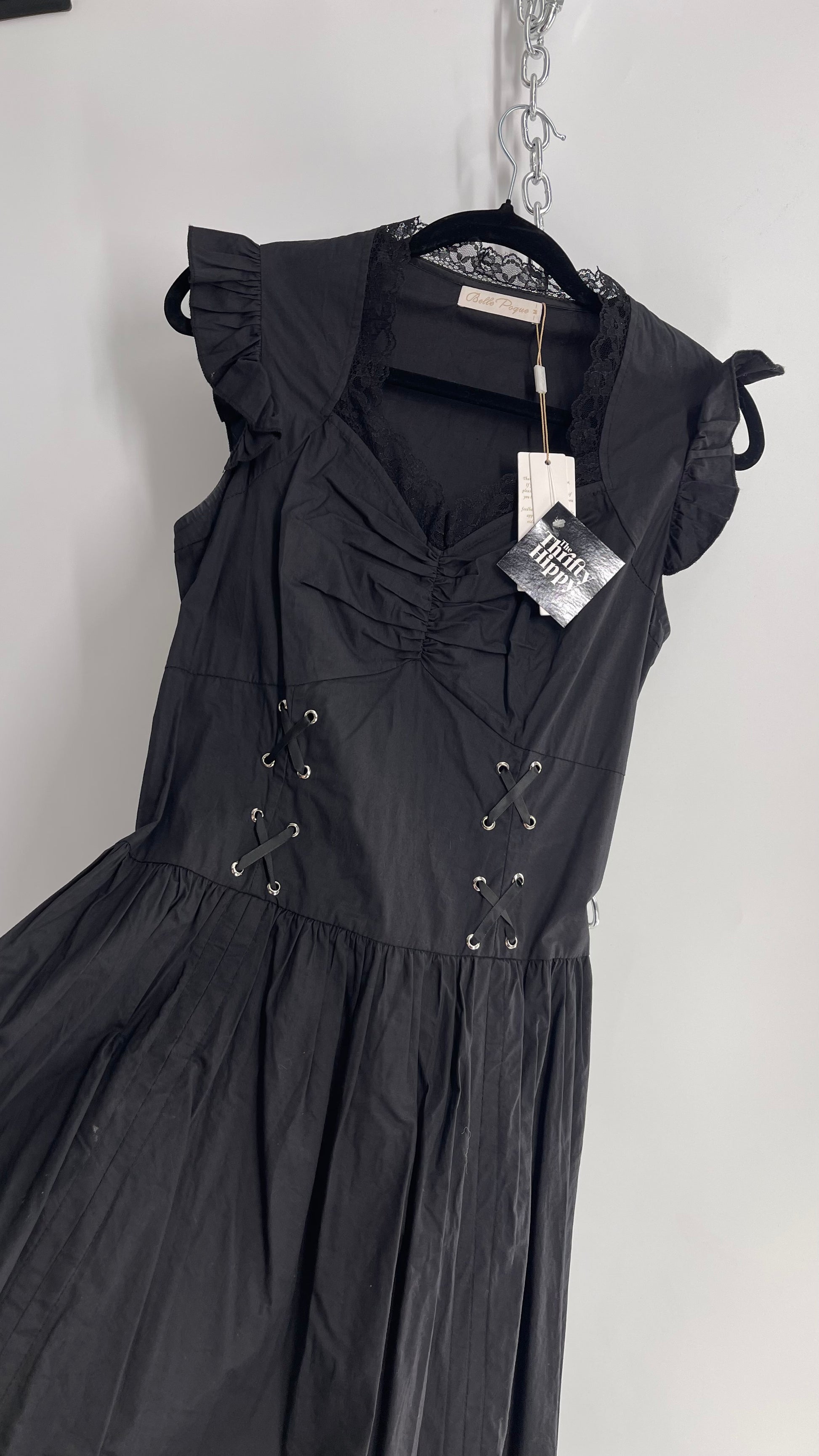 belle black mini dress Twyla Mini Dress