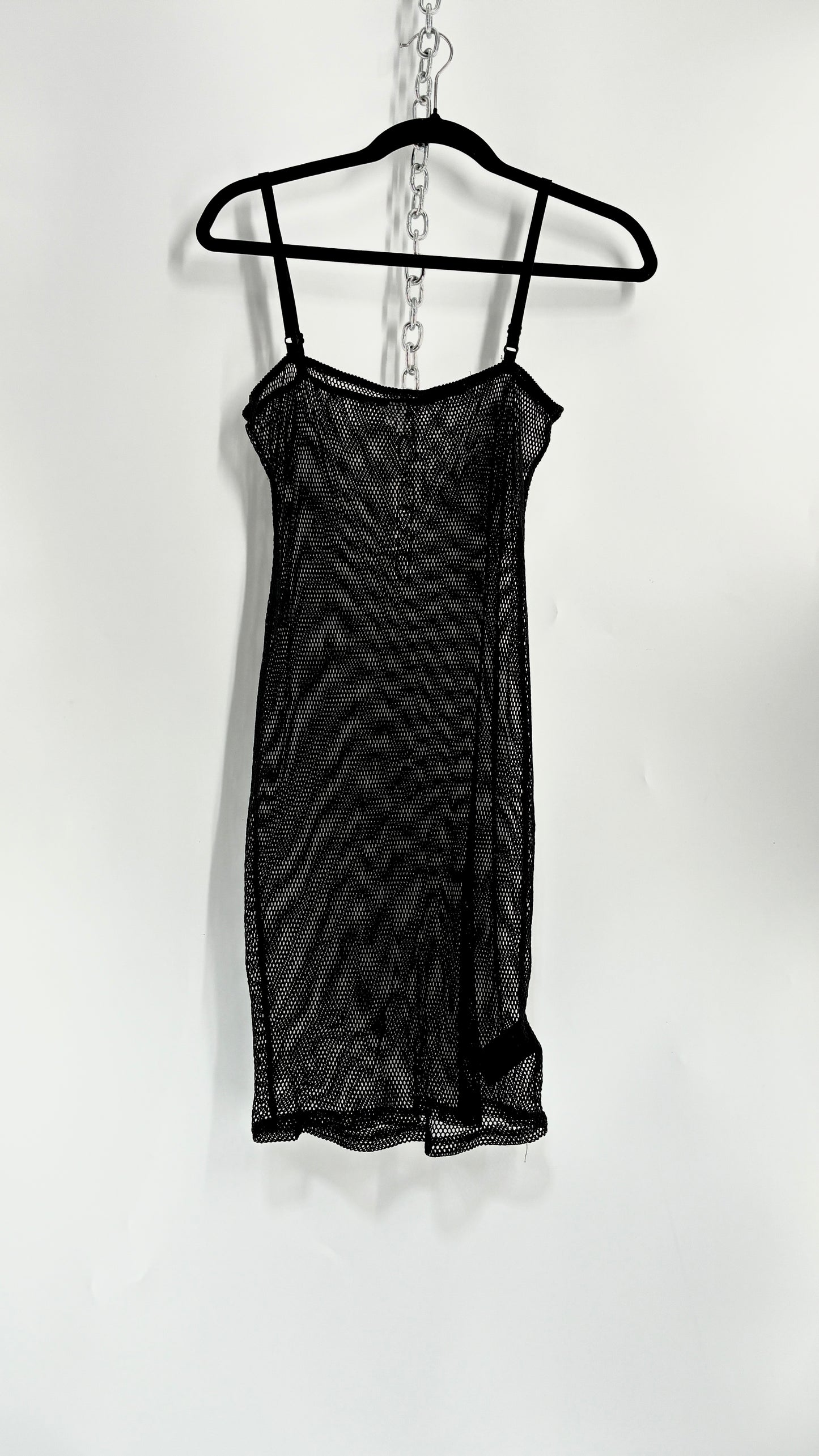 Urban Outfitters Out from Under Black Stretchy Mesh Mini (Small)
