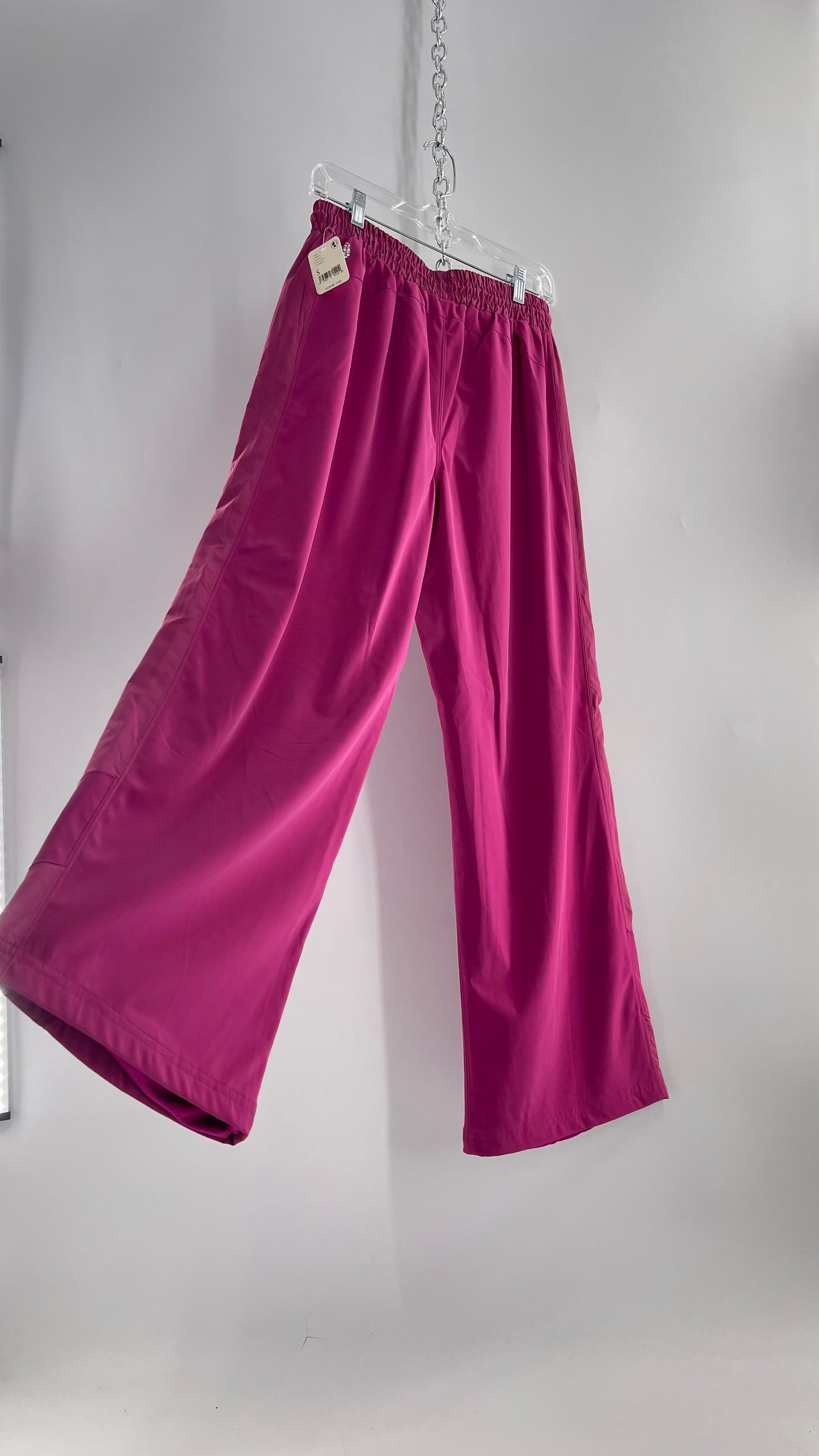 Free People Movement Pink/Purple Workout Track Pants with Tags Attached (Small)