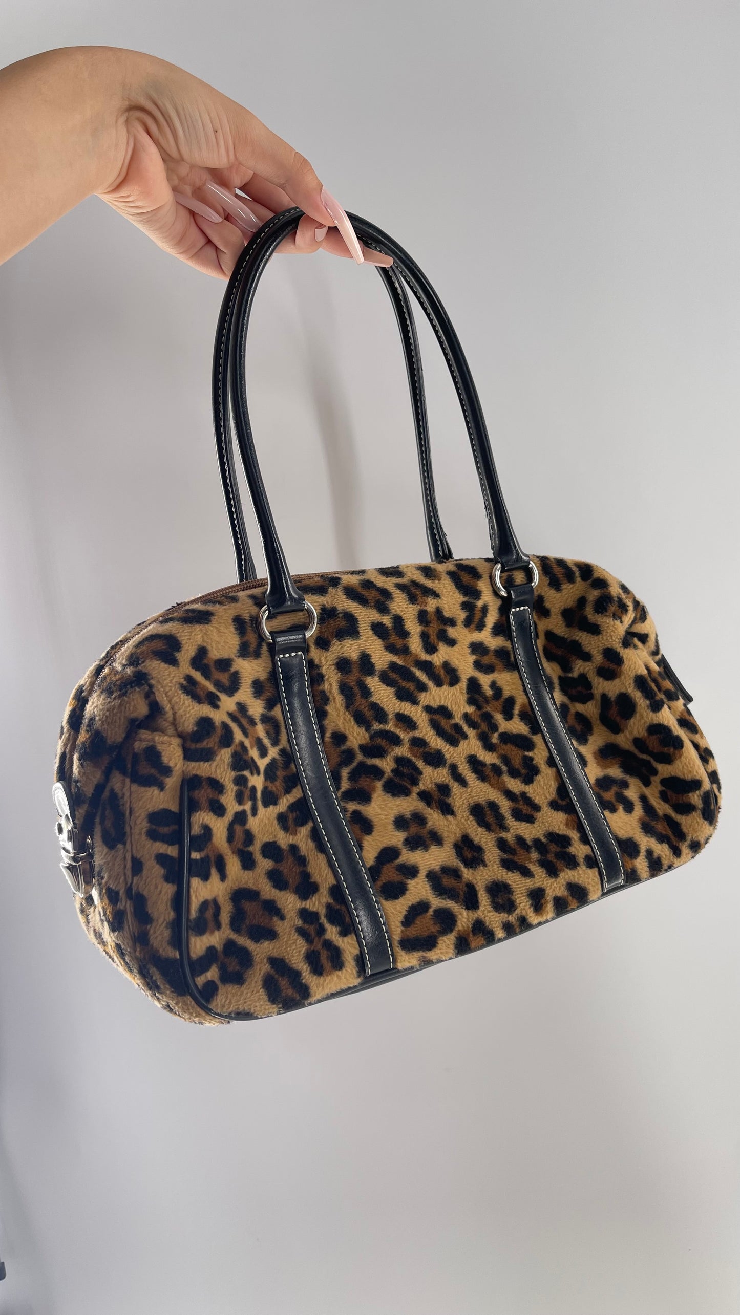 Inauthentic PRADA Vintage Cheetah Printed Fur Bag