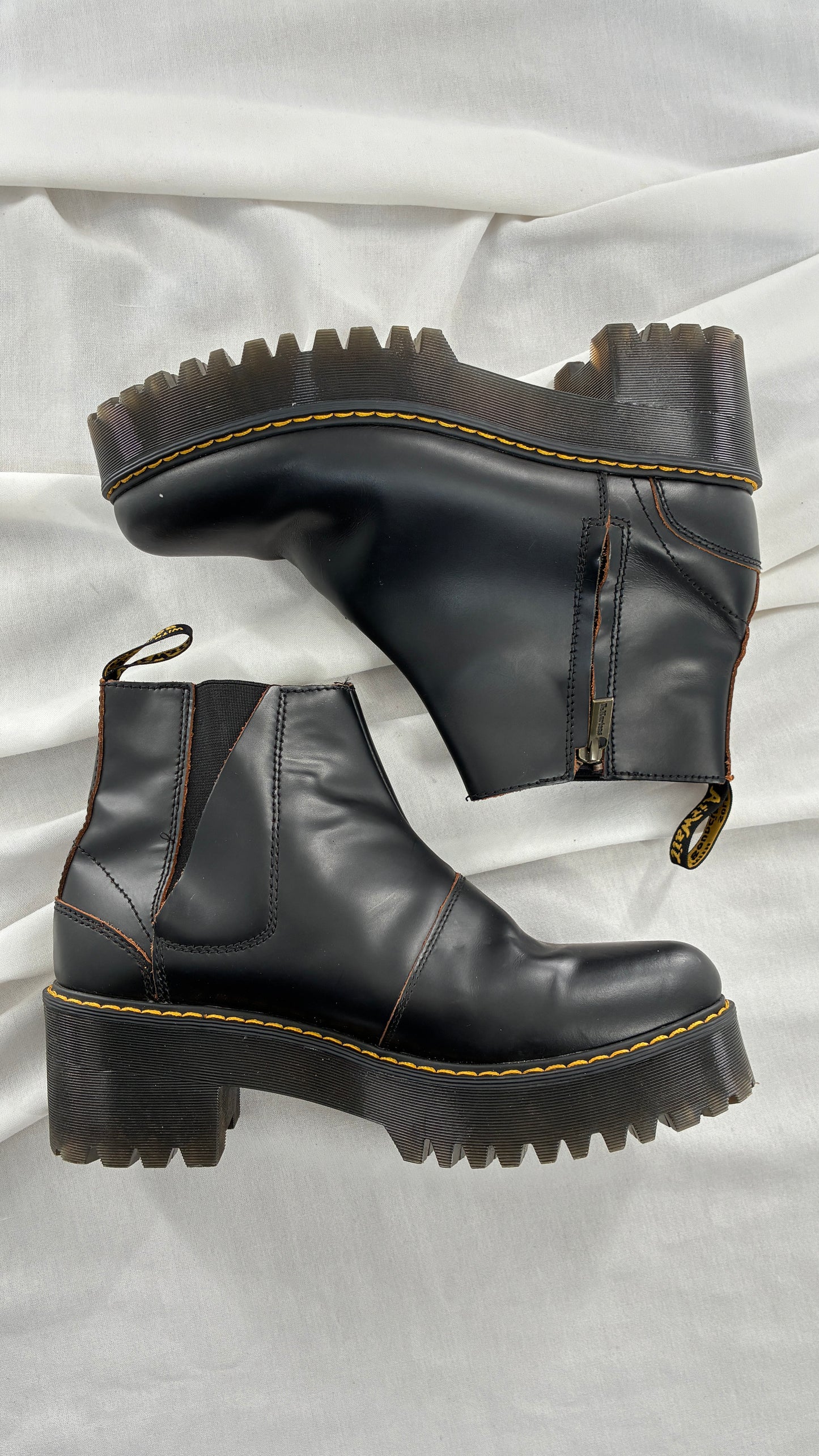 Vintage Doctor Martens Platform Rometty II Chelsea Boot (10)