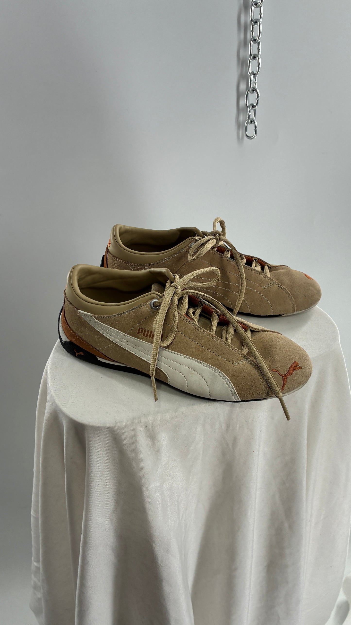 PUMA Vintage PUMA Tan Speedcat Sneaker (6)