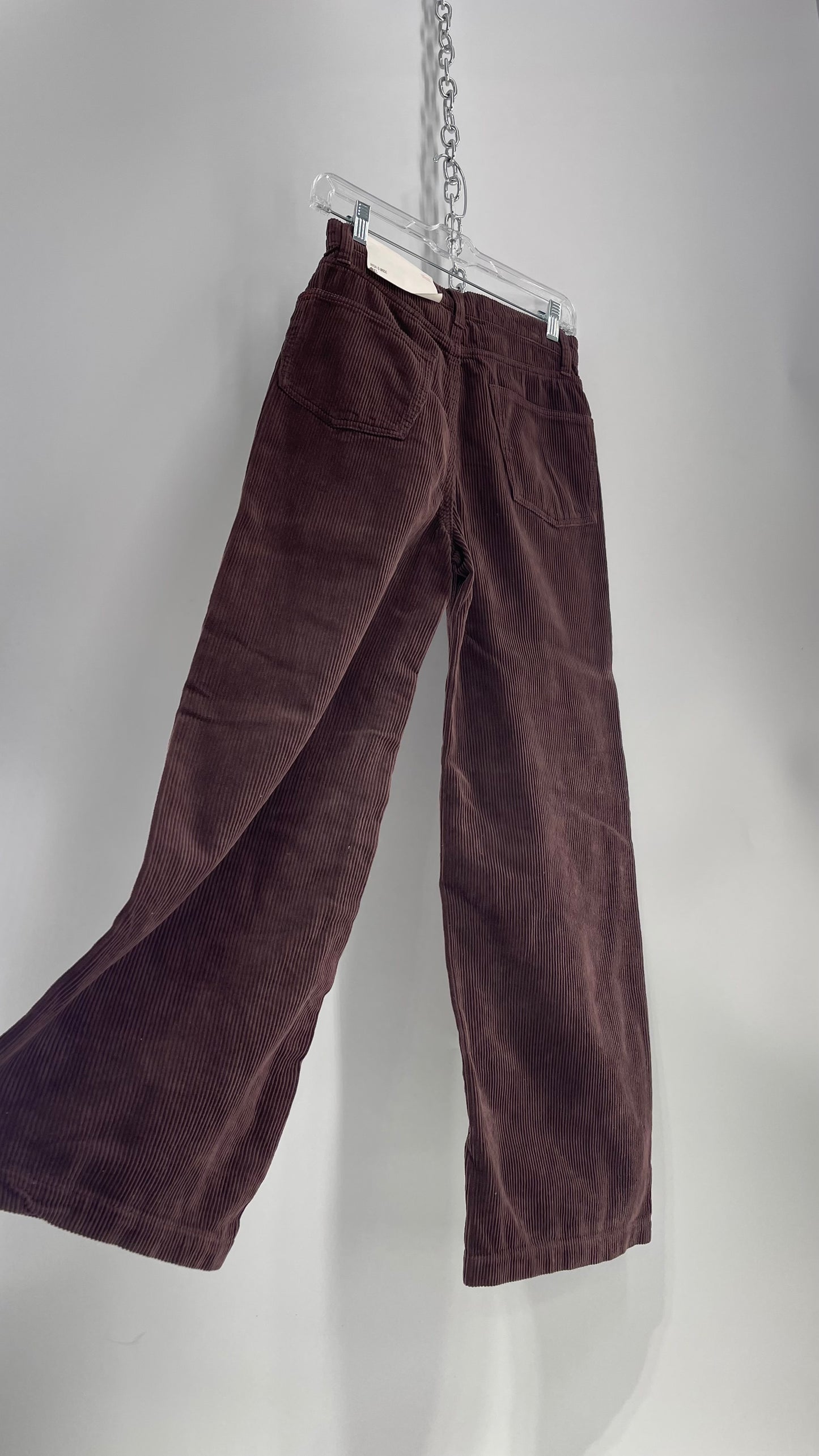 BDG High and Wide Brown Corduroy Baggy Pant with Tags Attached  (26)