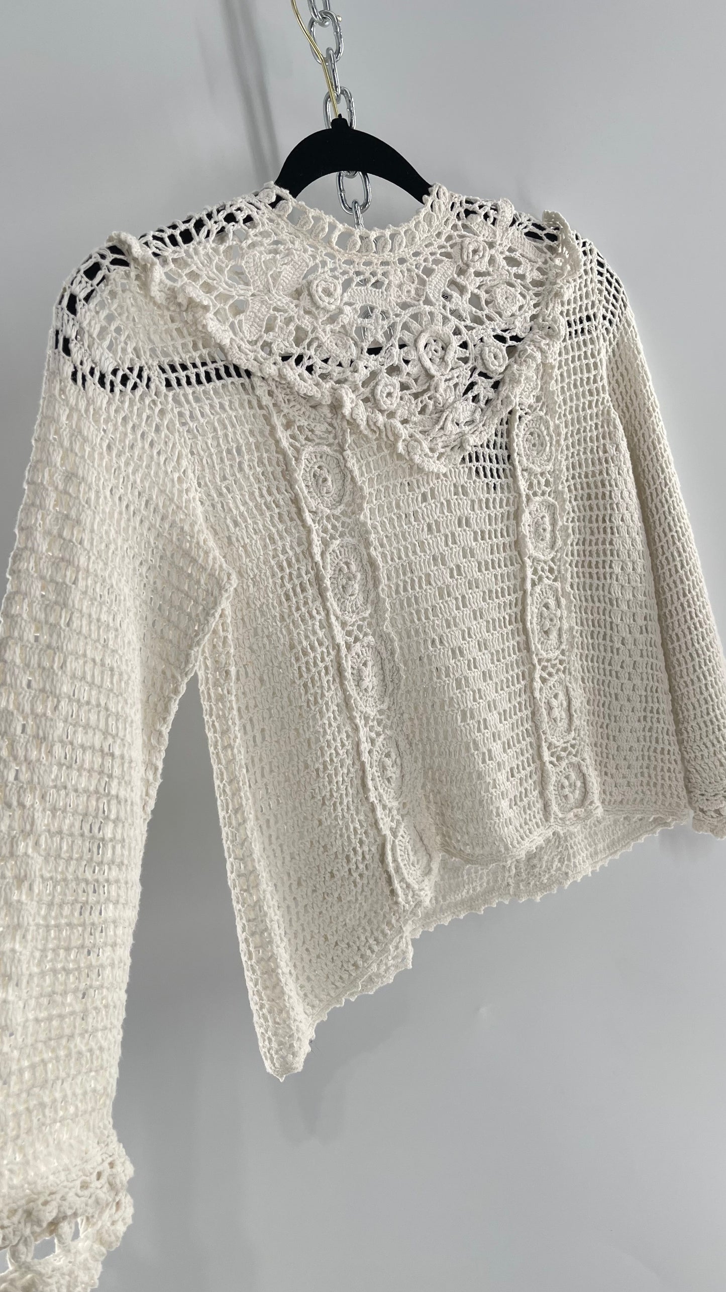 Coreylynncalter Crochet Blouse (XS/S)