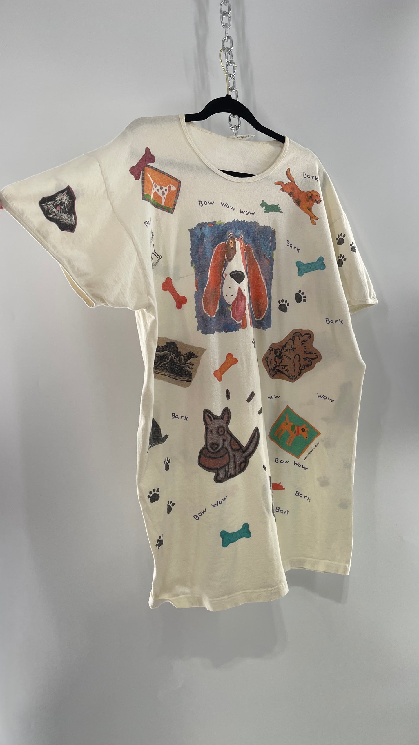 Vintage Bow Wow Oversized Graphic T (XXL)