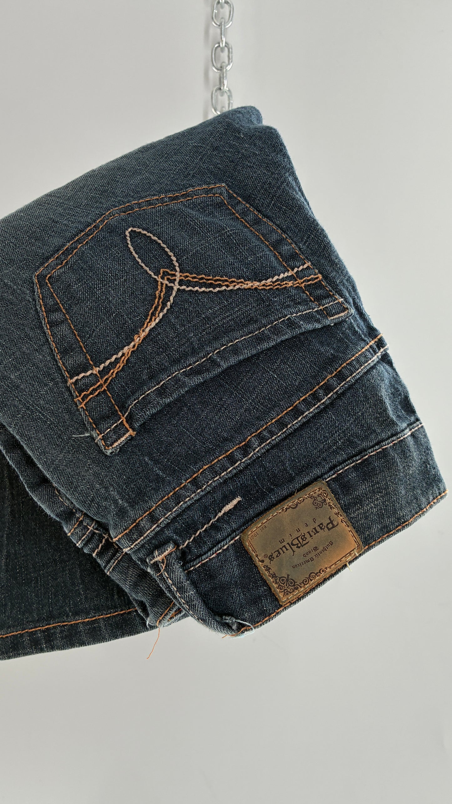 Vintage PARIS BLUES Low Rise Denim Shorts (3)