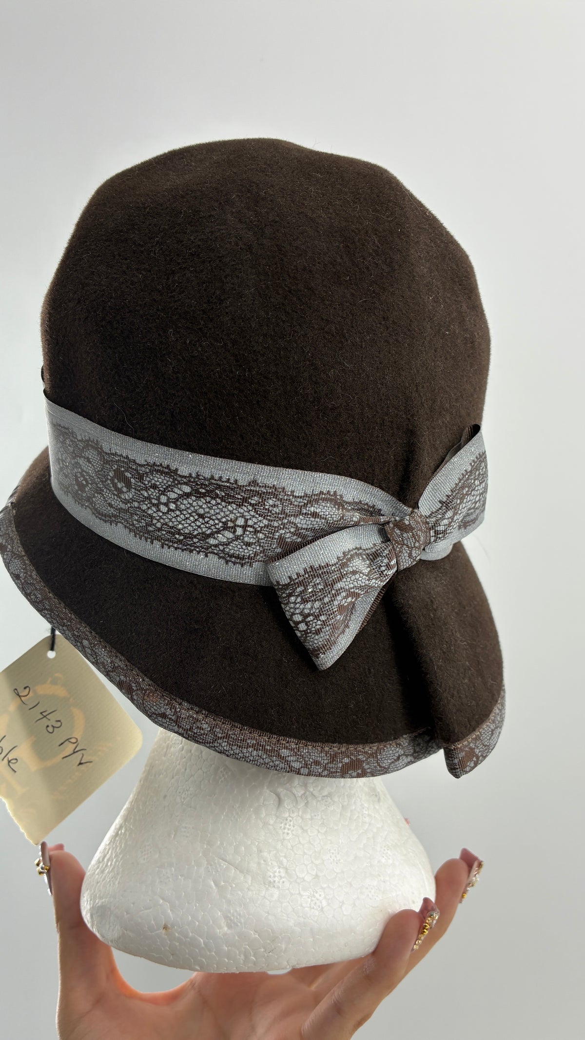 Deadstock Vintage LOUISE GREEN Millinery Hat