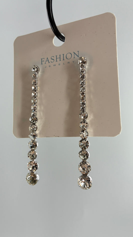 Crystal Pendant Earrings