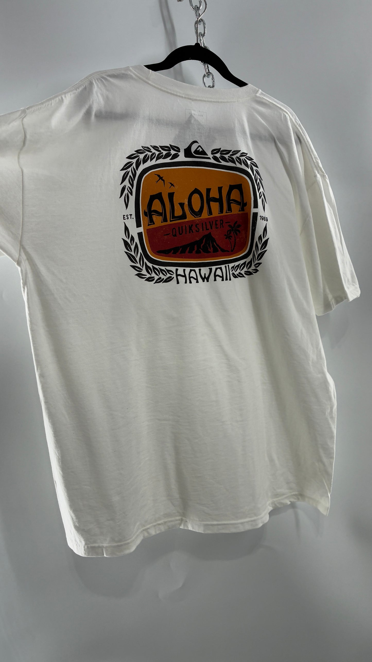 Vintage QUICK SILVER Graphic T Shirt (XXL)