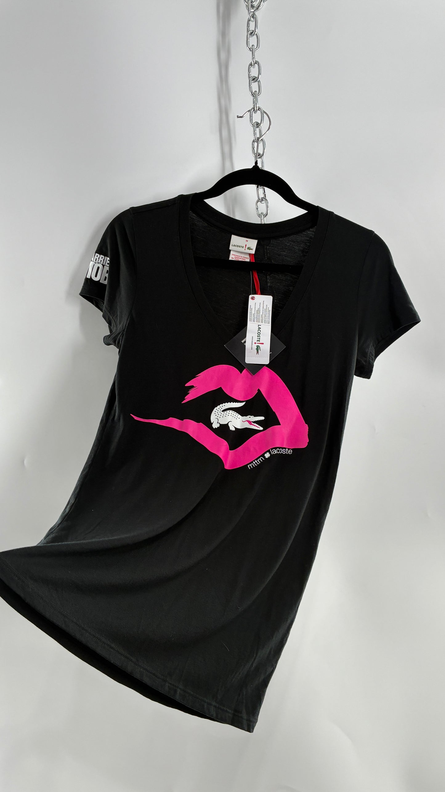 Vintage MARRIED TO THE MOB X LACOSTE (Medium)