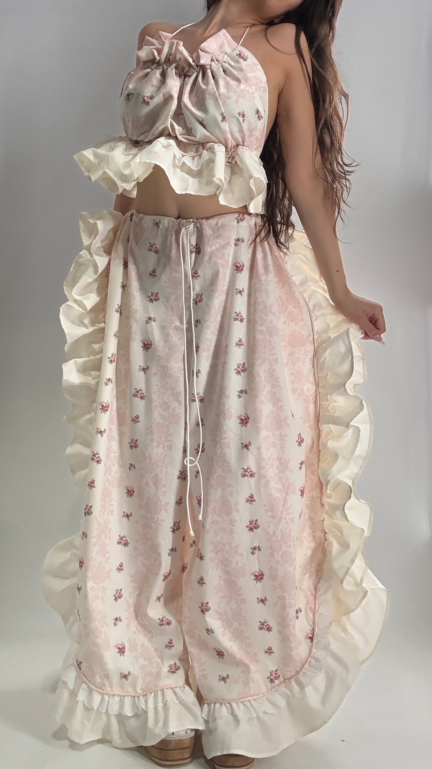 Handmade Vintage Two Piece Set (XS-XXL)