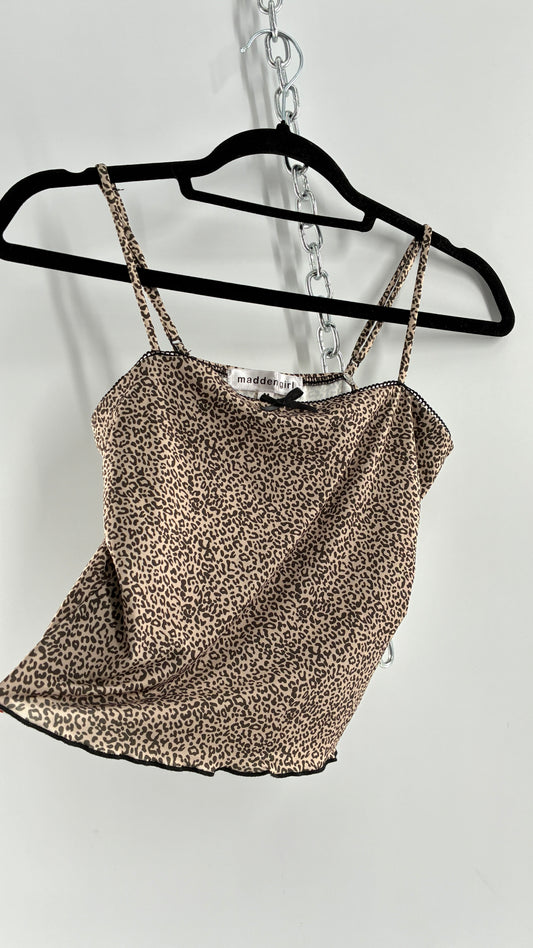 Vintage Madden Girl Cheetah Camisole (Medium)