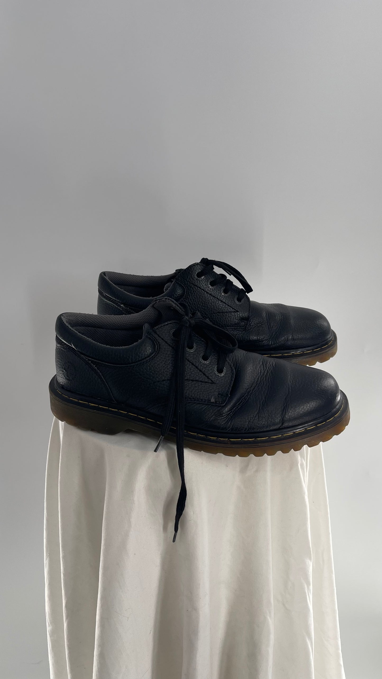 Vintage Dr. Martens Black Leather Men’s Oxfords (12)