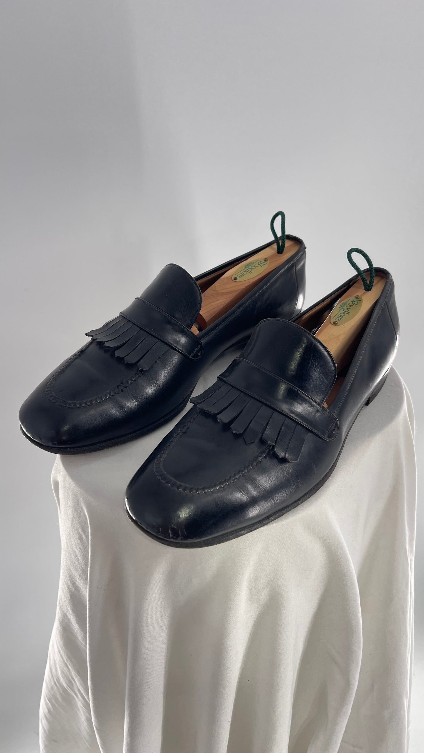 Vintage Gucci Black Patent Leather Loafer (42.5)