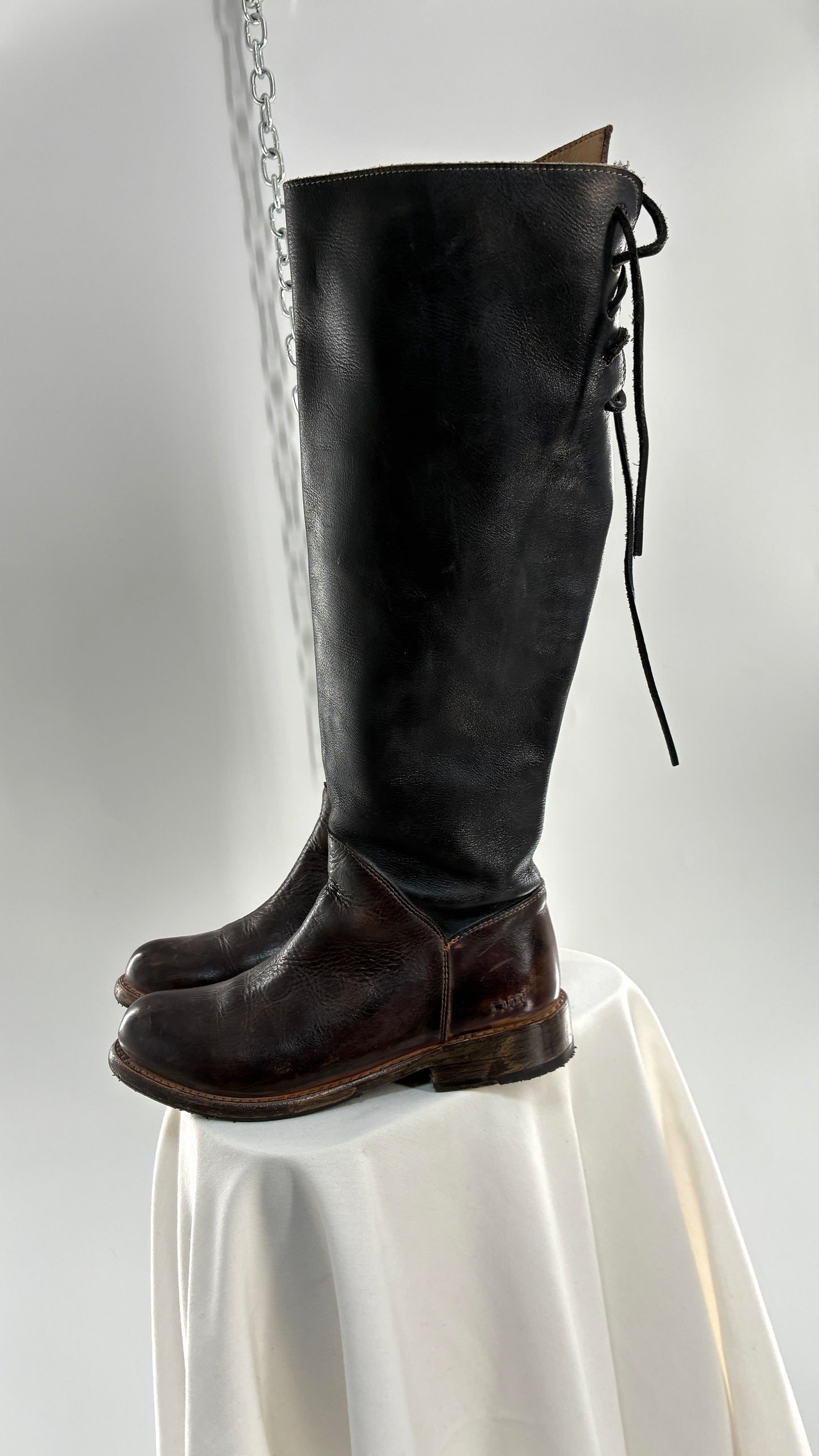 Vintage BEDSTÜ Manchester Two Toned Tall Riding Boots (7)