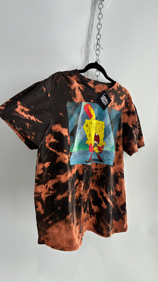 Official Nickelodeon SpongeBob T Shirt (XL)