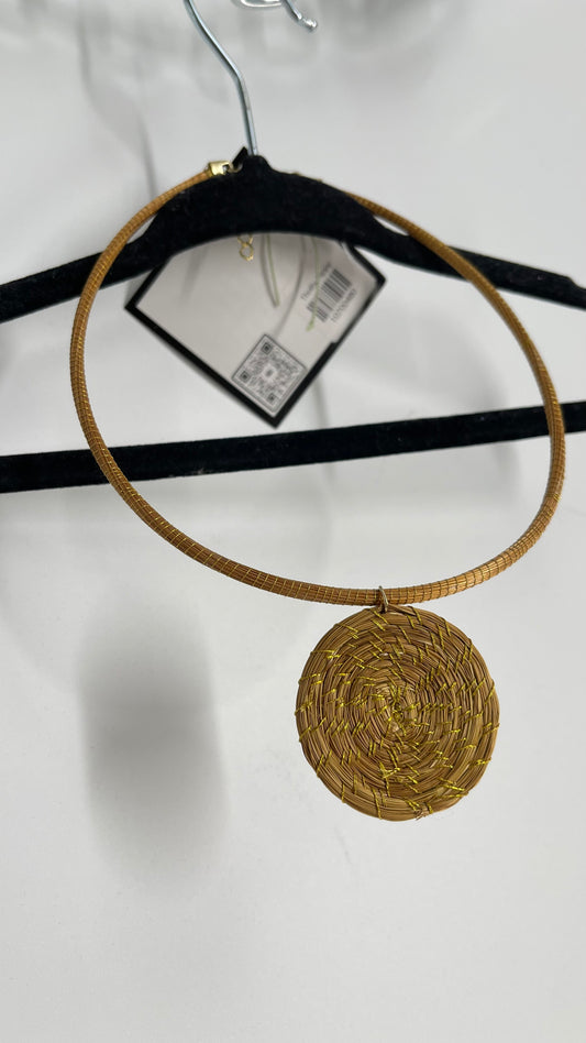 Imported Choker Capim Dorado Handmade Artisanal from Brazil