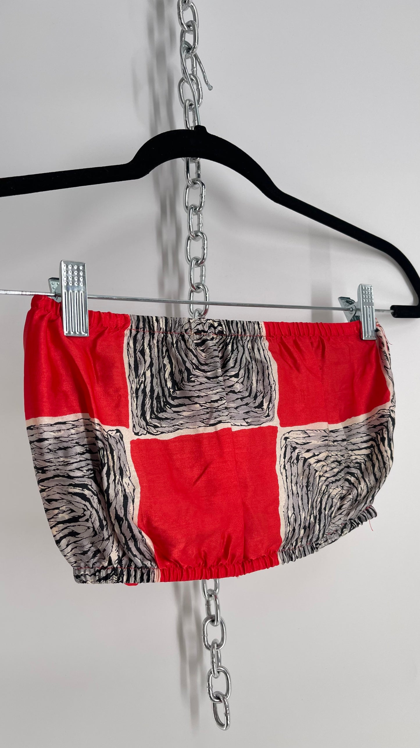 Urban Outfitters Reworked Red Bandeau with Tags Attached (M/L)