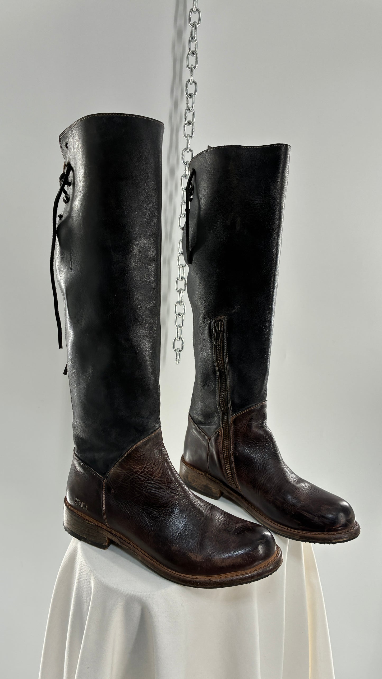 Vintage BEDSTÜ Manchester Two Toned Tall Riding Boots (7)