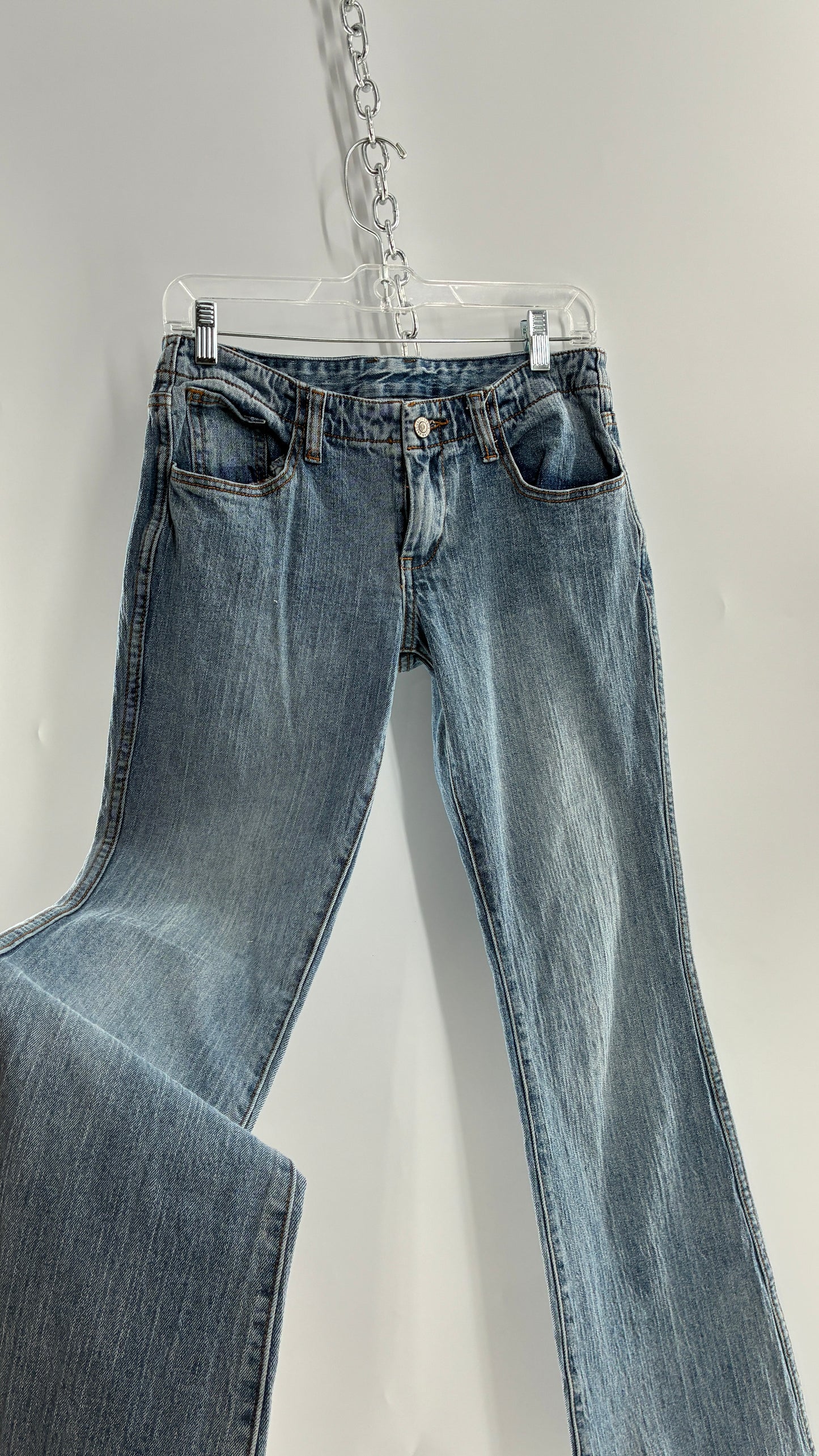 Vintage John Galt Ultra Low Rise, Light Wash Jeans (S)