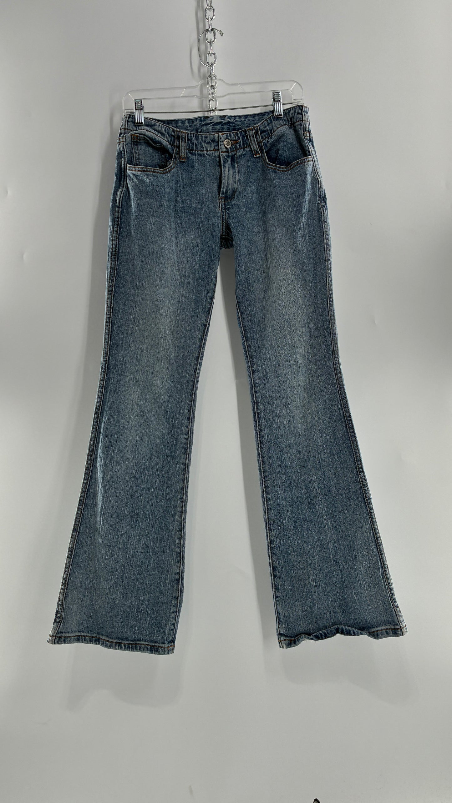 Vintage John Galt Ultra Low Rise, Light Wash Jeans (S)
