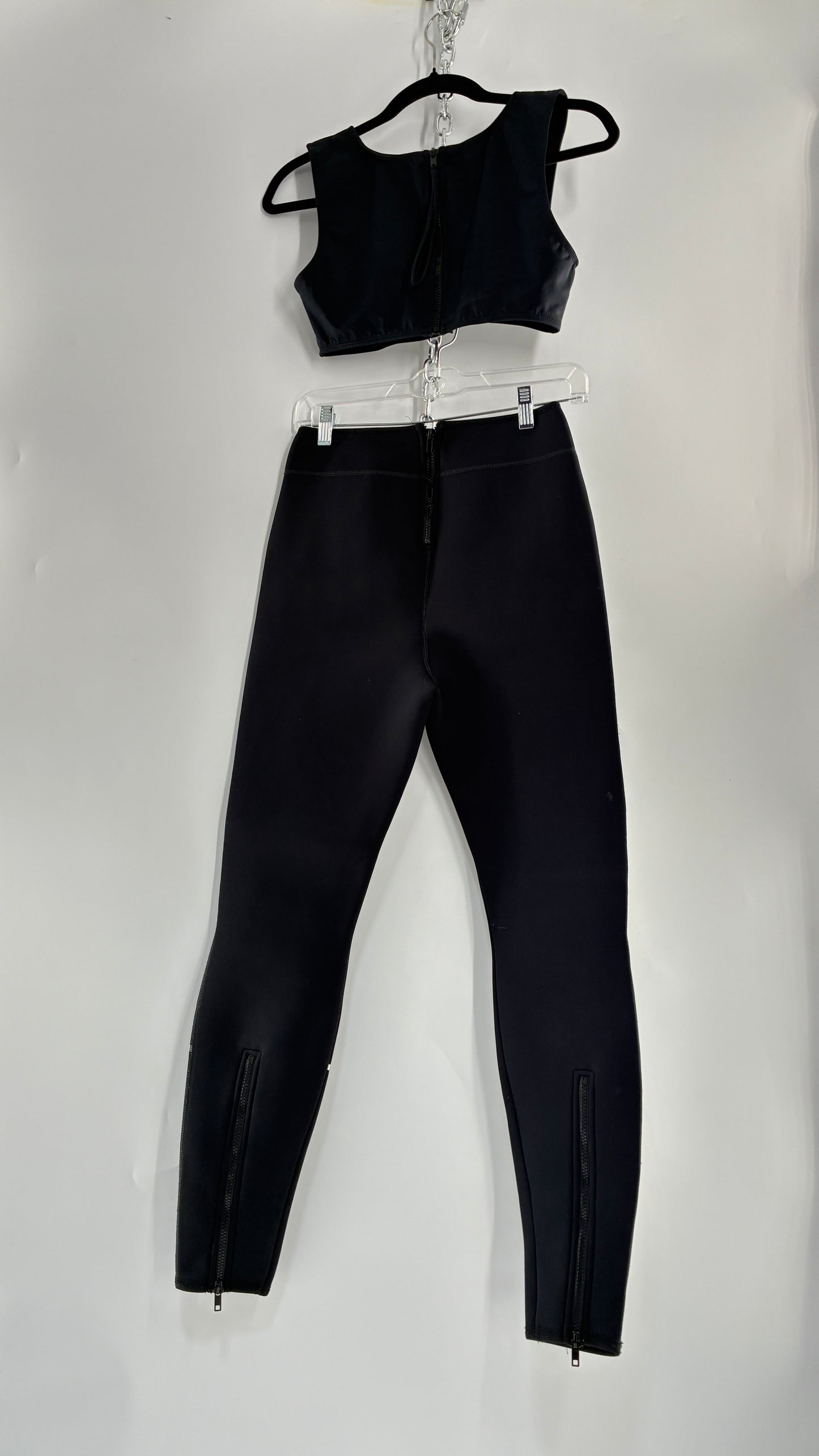 Vintage BEEN TRILL Wet Suit Set, Sports Bra and Neoprene Pants (S Top, M Bottoms)