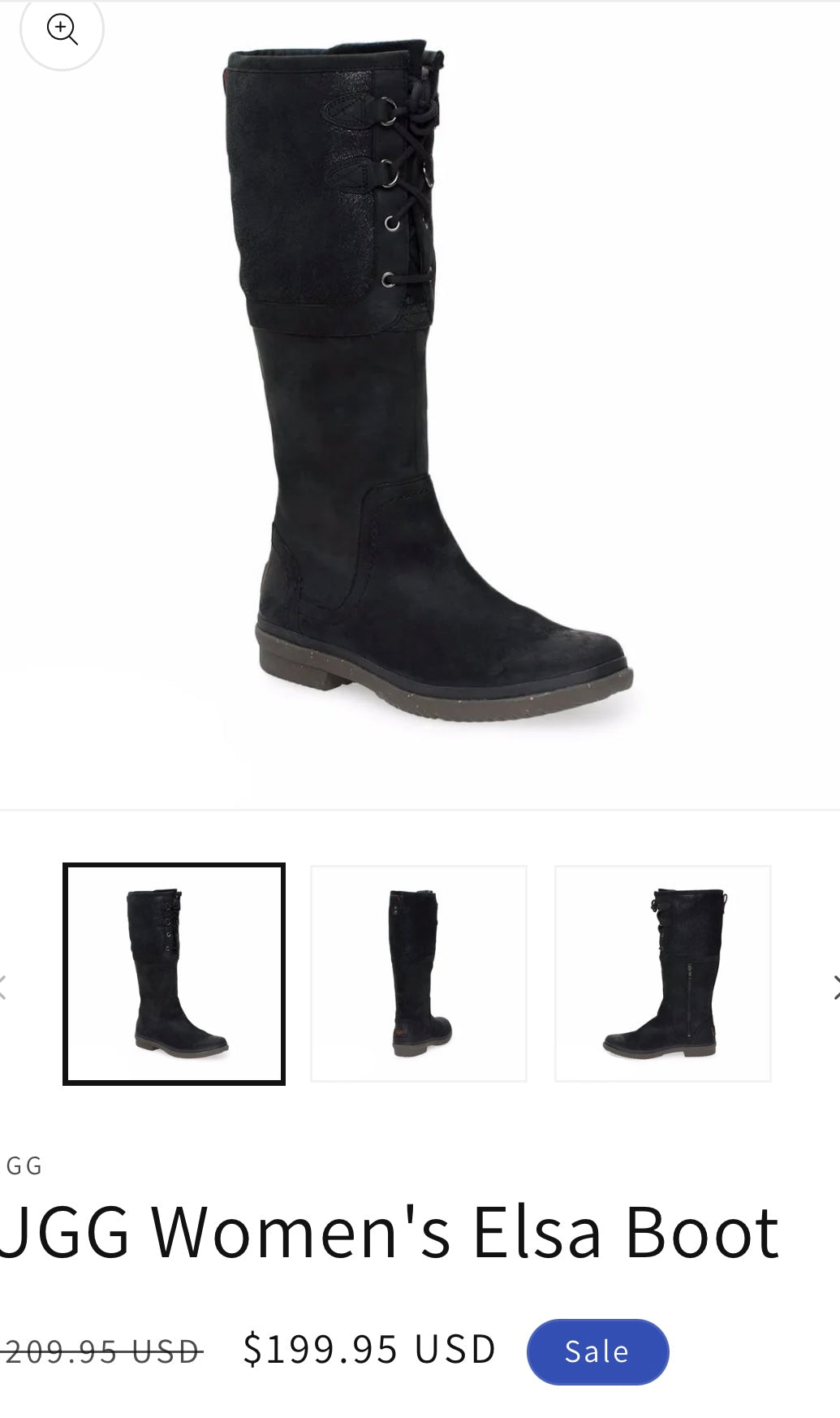 Vintage UGG Elsa Tall, Genuine Leather (7)