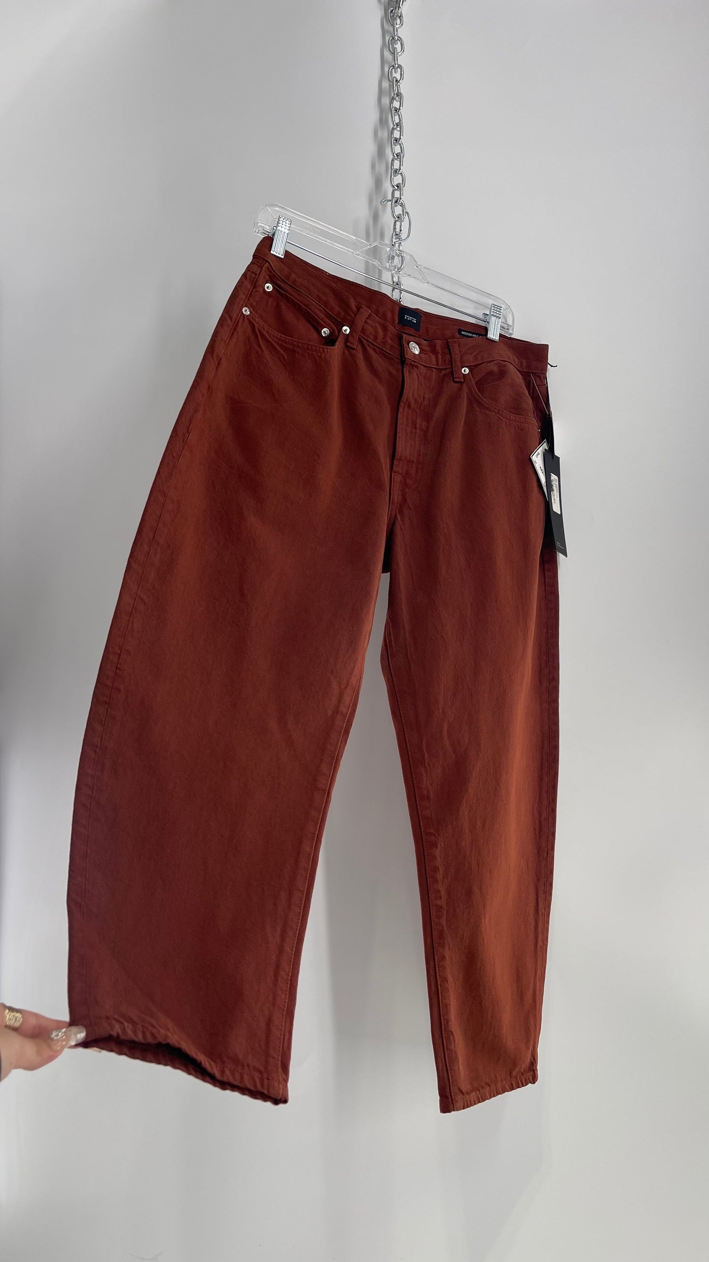 Edwin 1947 Rust Brown Jeans with Tags Attached (32)