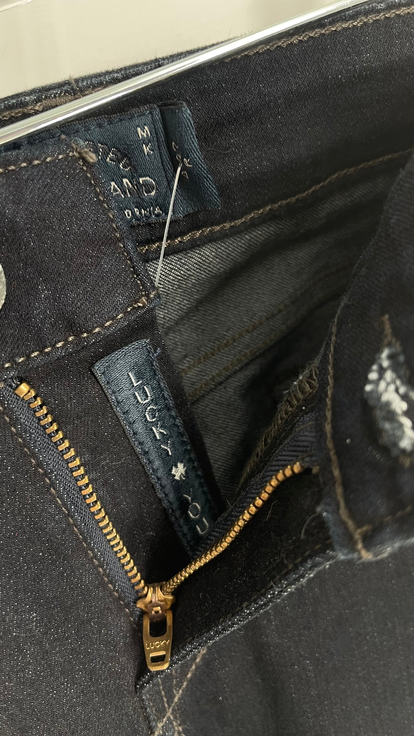 Lucky Brand Lolita Dark Wash Skinny Jeans (4/27R)