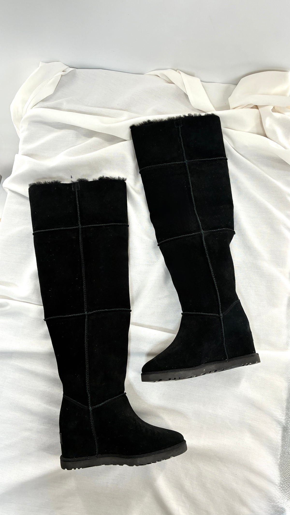 Deadstock RARE UGG Classic Ultra Ultra Tall Over the Knee Wedge Boots (5/36)