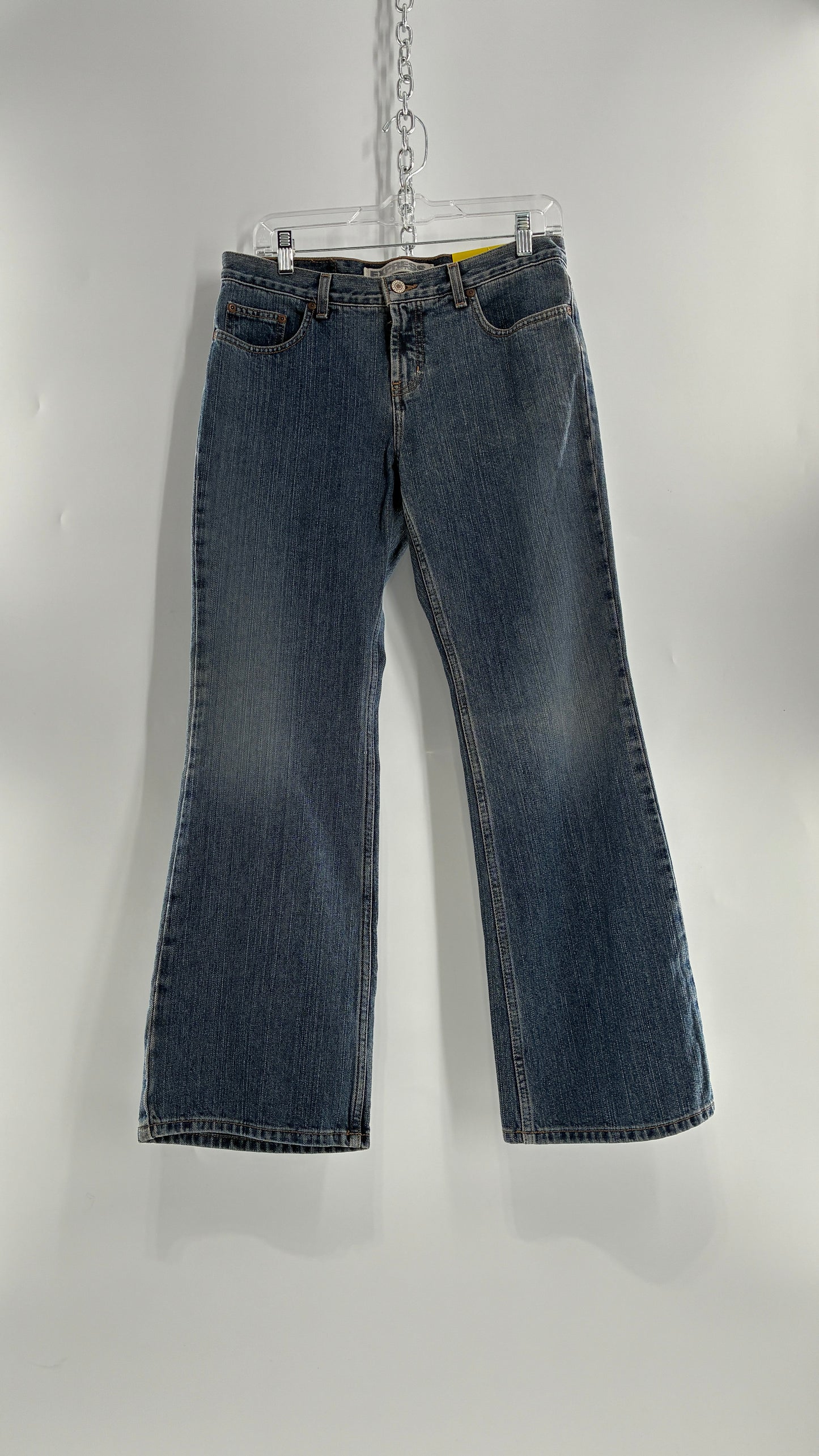 Deadstock Vintage EXPRESS Low Rise Flared Jeans (7/8)