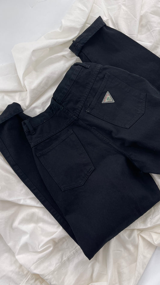 Vintage 1990s Palmetto Black High Waisted Jean (11)