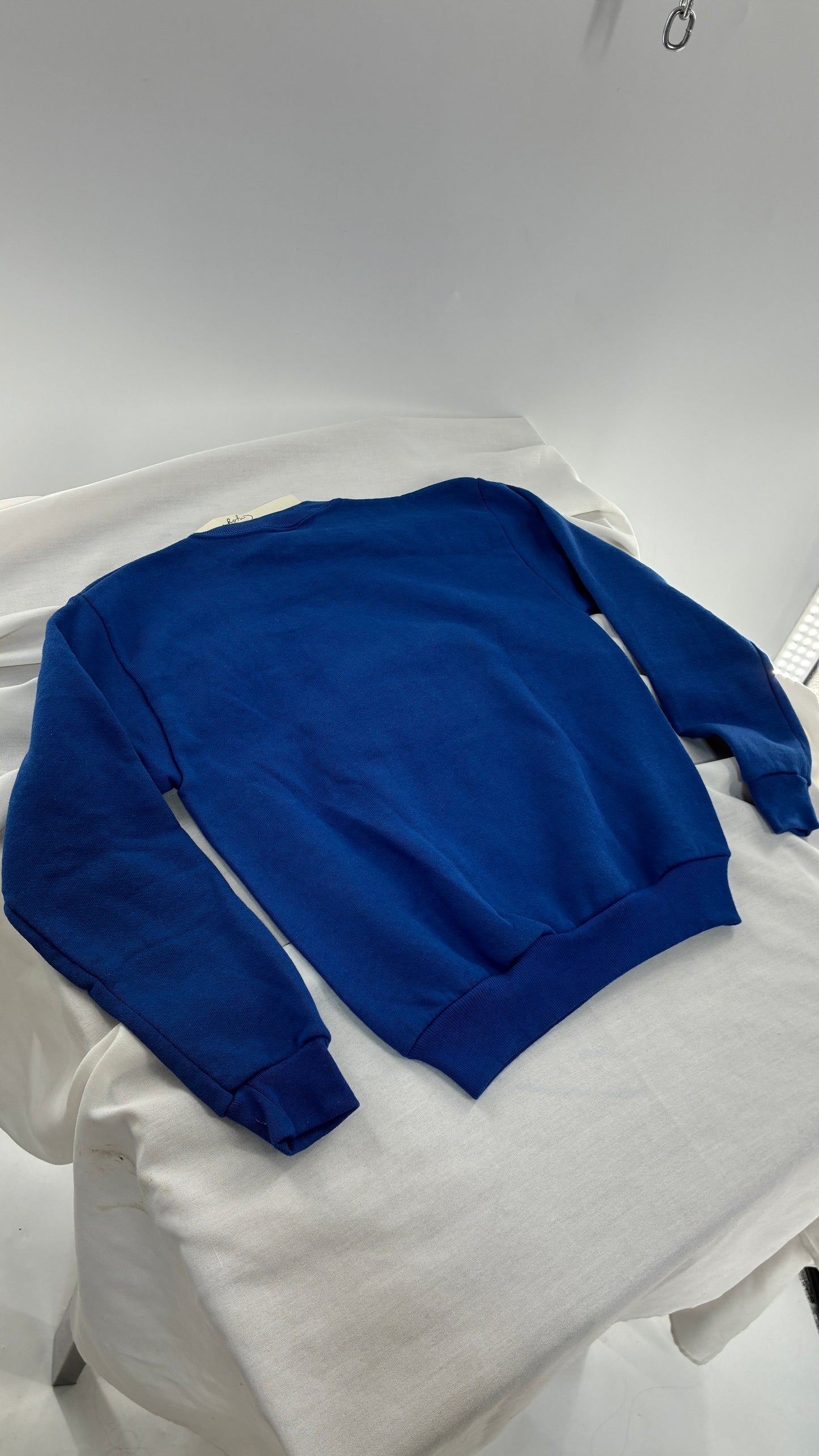 Deadstock Vintage RECREATION Hand Painted Kid’s Crewneck with Handwritten Tag (M 10/12)
