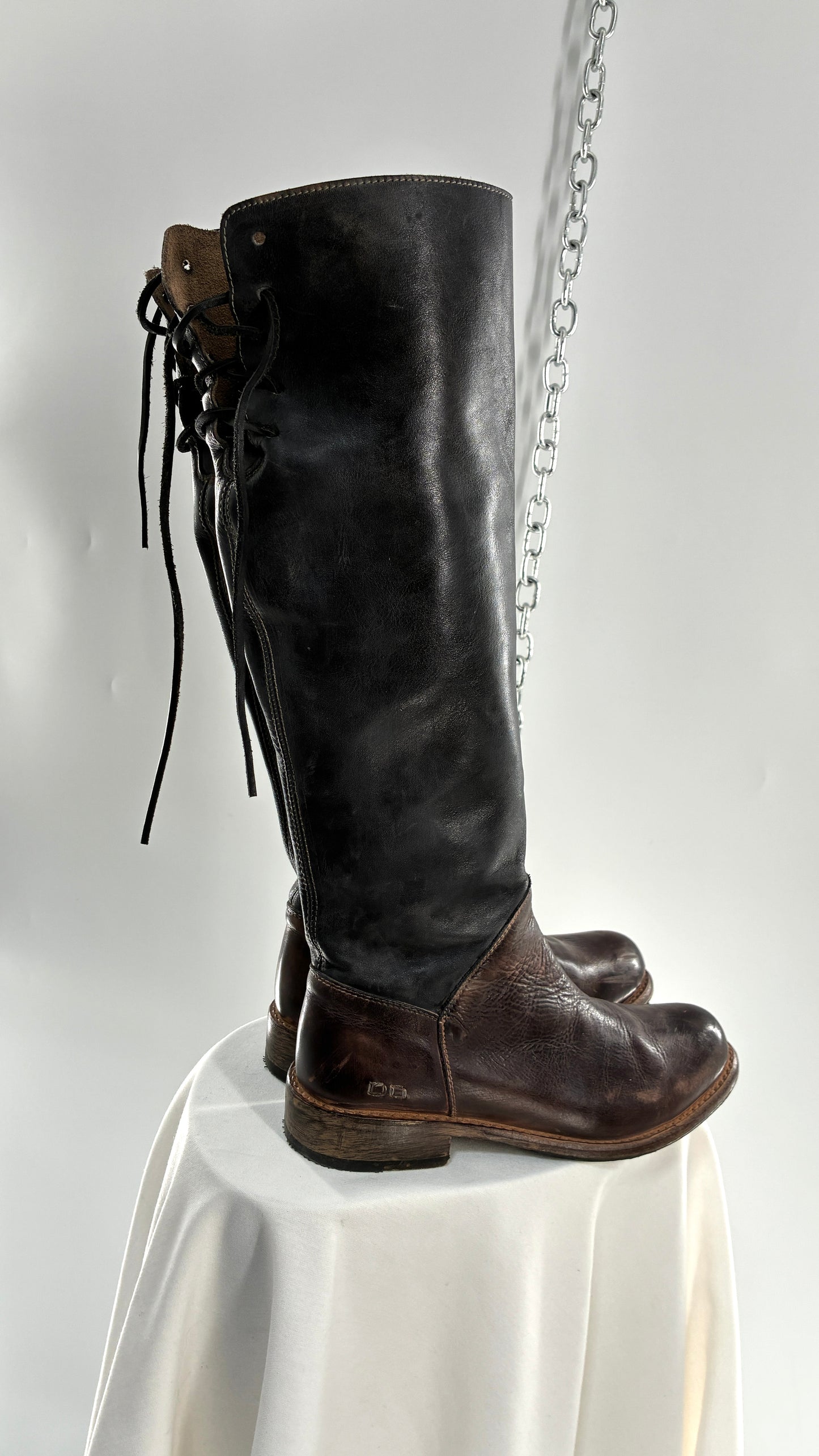 Vintage BEDSTÜ Manchester Two Toned Tall Riding Boots (7)