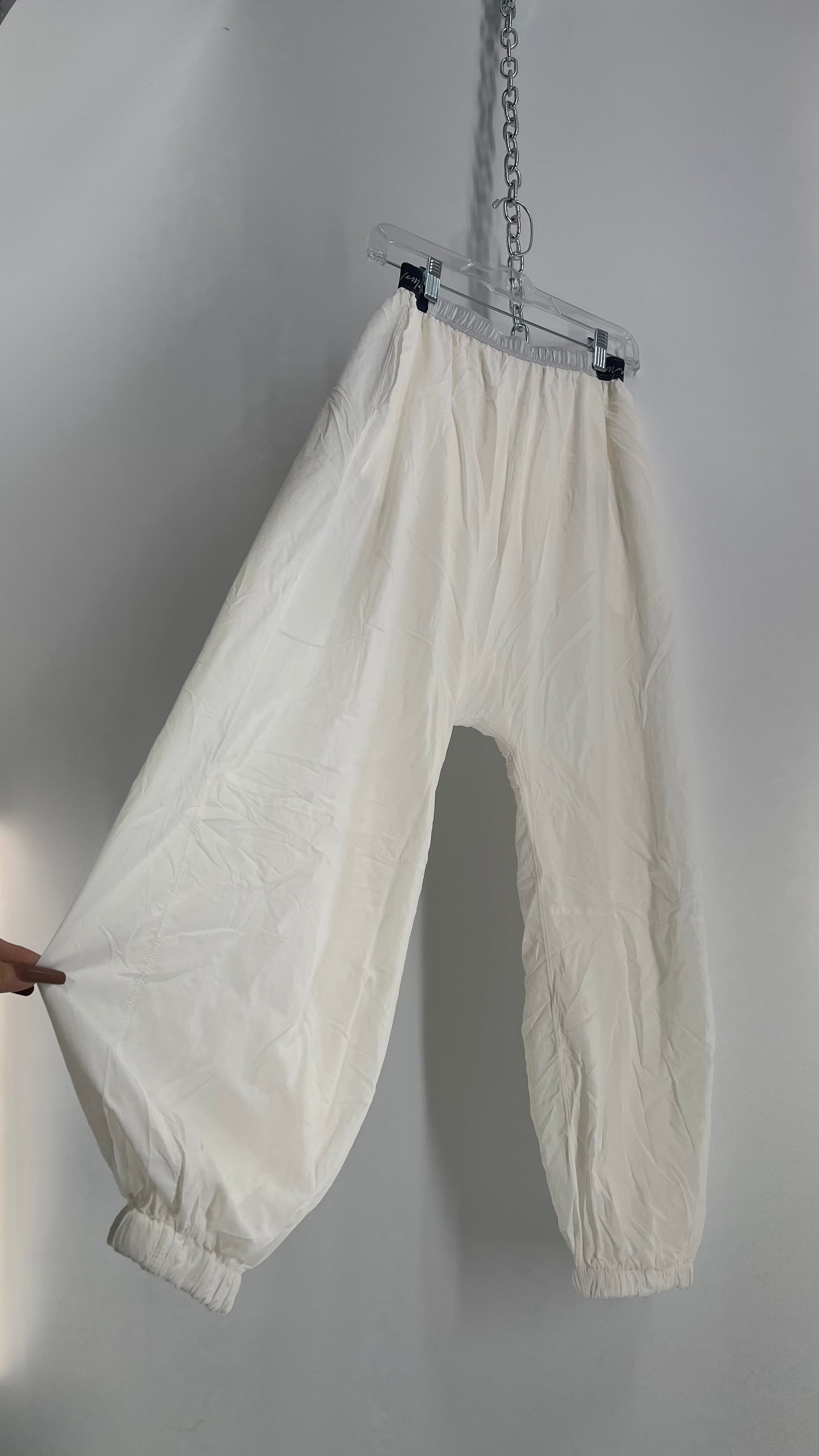 Free People Movement White Haram Exercise Pants (S)