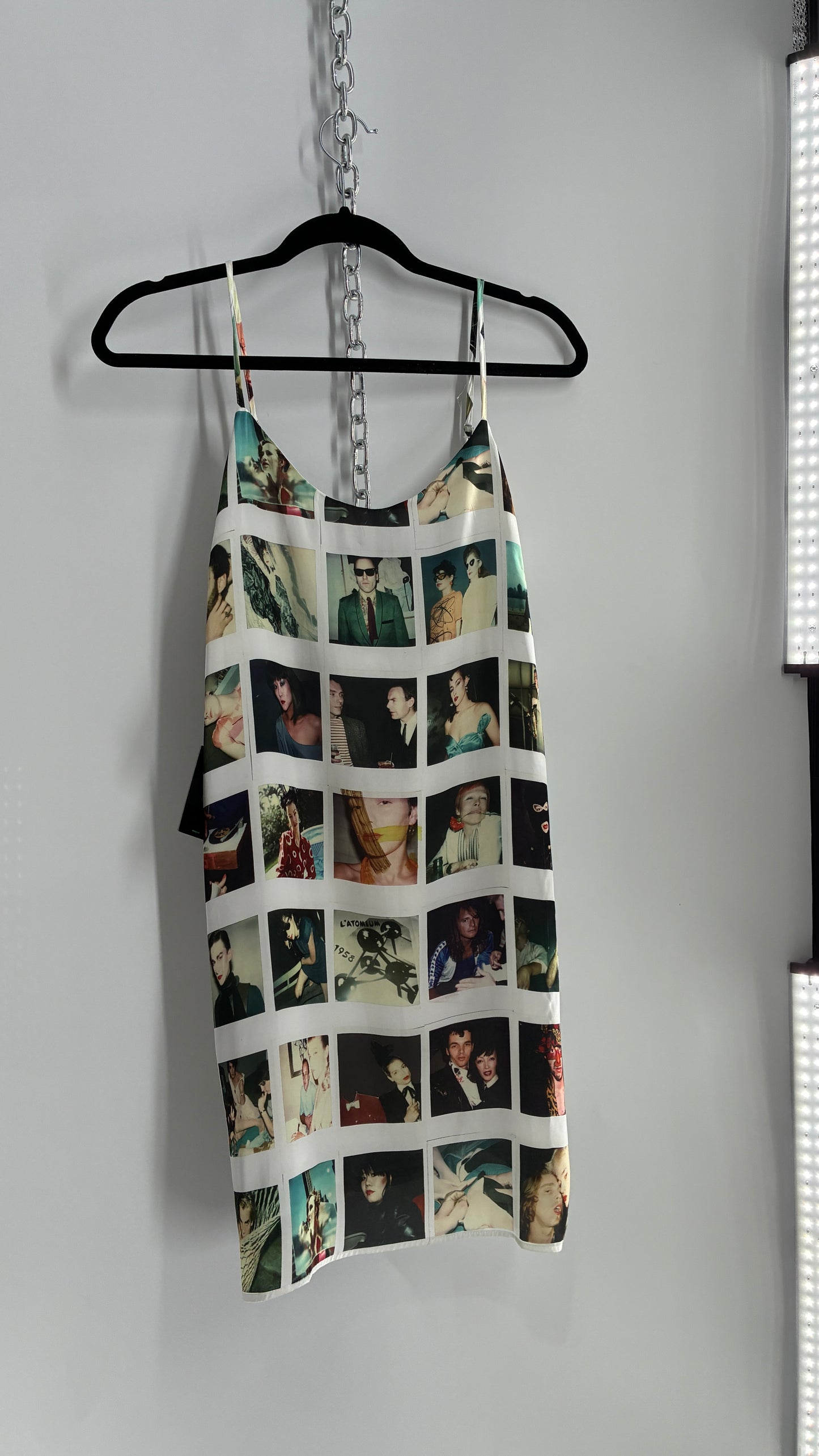 Rare Limited Edition MARIPOL Polaroid Mini Dress with Tags Attached (Medium)