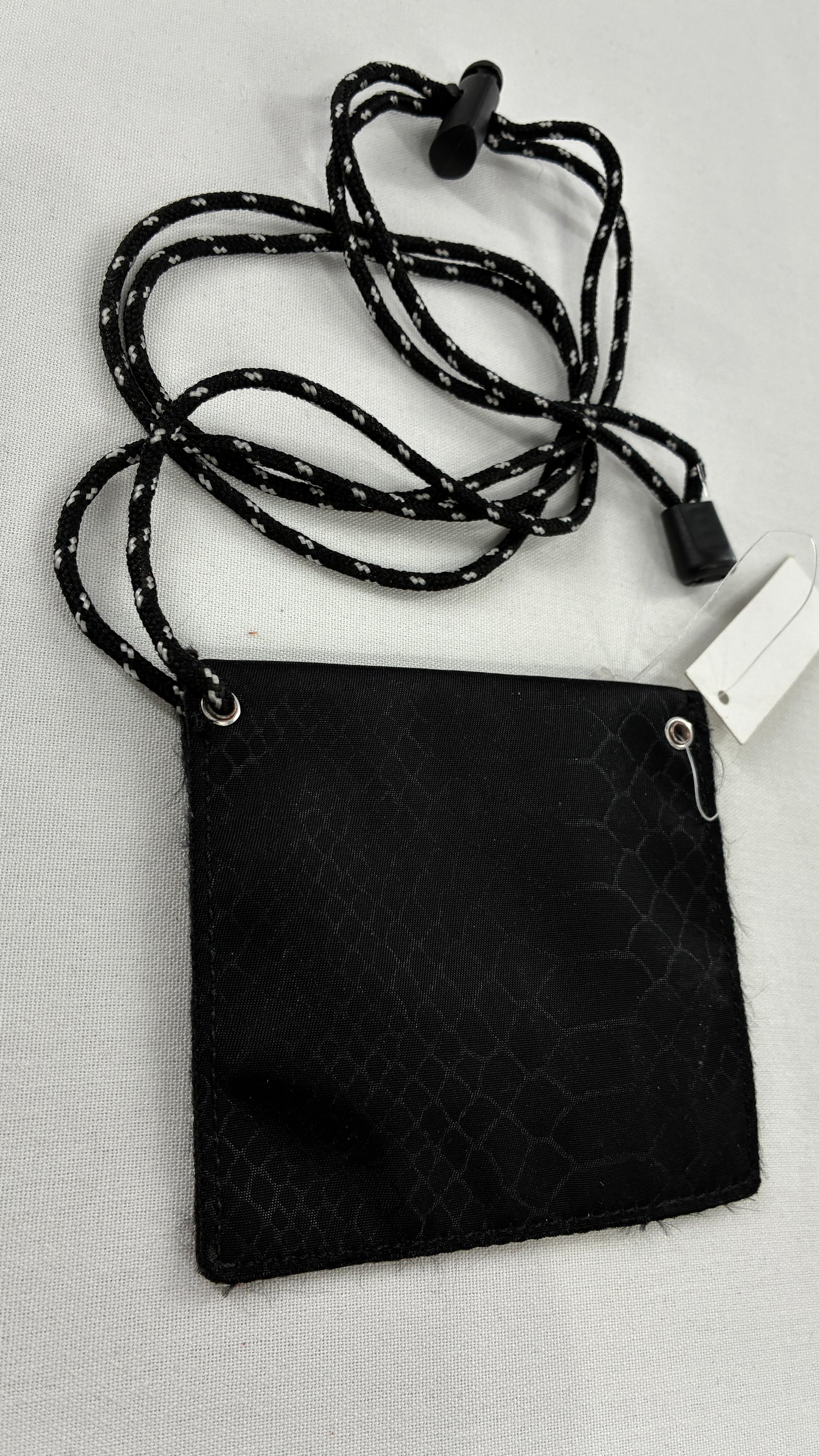 Urban Outfitters Black Concert Carry On, Wallet/Money Necklace Strap
