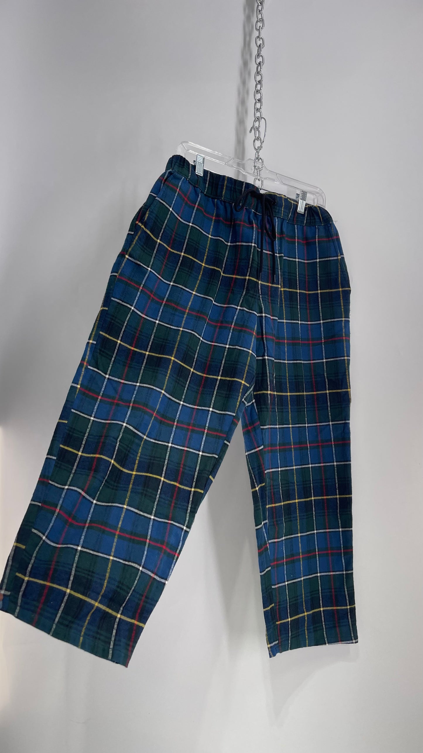 Urban Outfitters Flannel Plaid Straight Legs (Large)