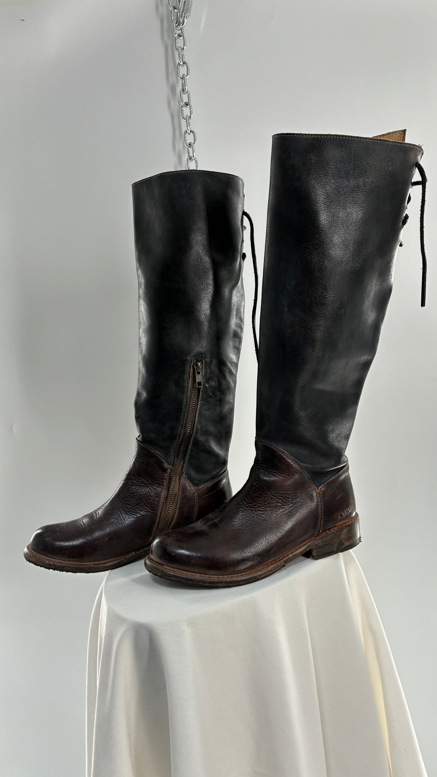 Vintage BEDSTÜ Manchester Two Toned Tall Riding Boots (7)