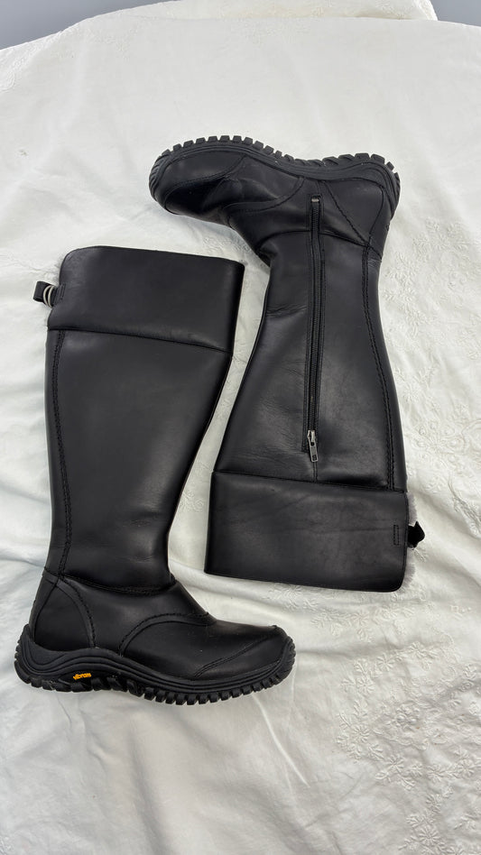 Vintage UGG Miko Thick Industrial Leather Chunky Boot (8)