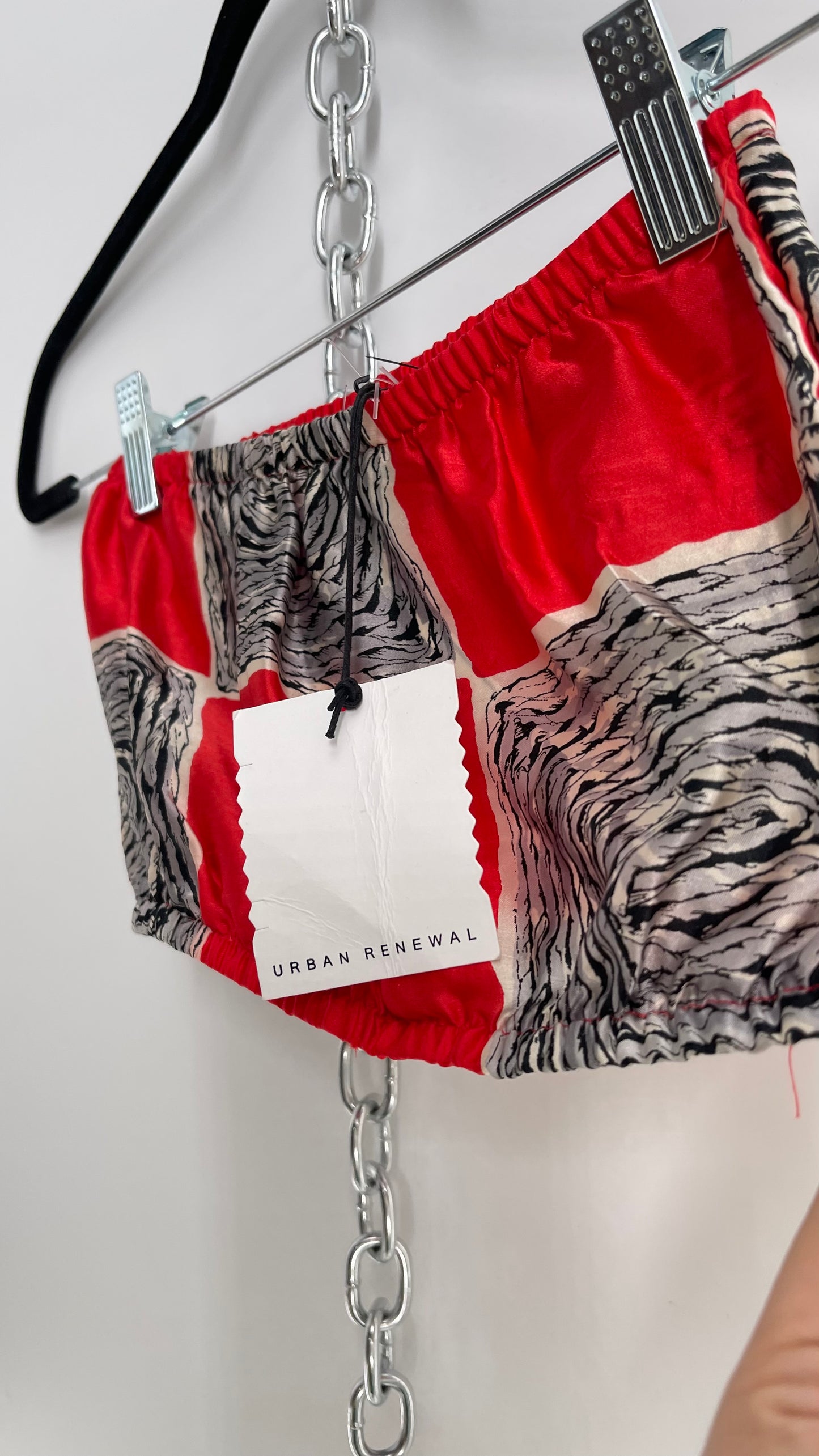 Urban Outfitters Reworked Red Bandeau with Tags Attached (M/L)