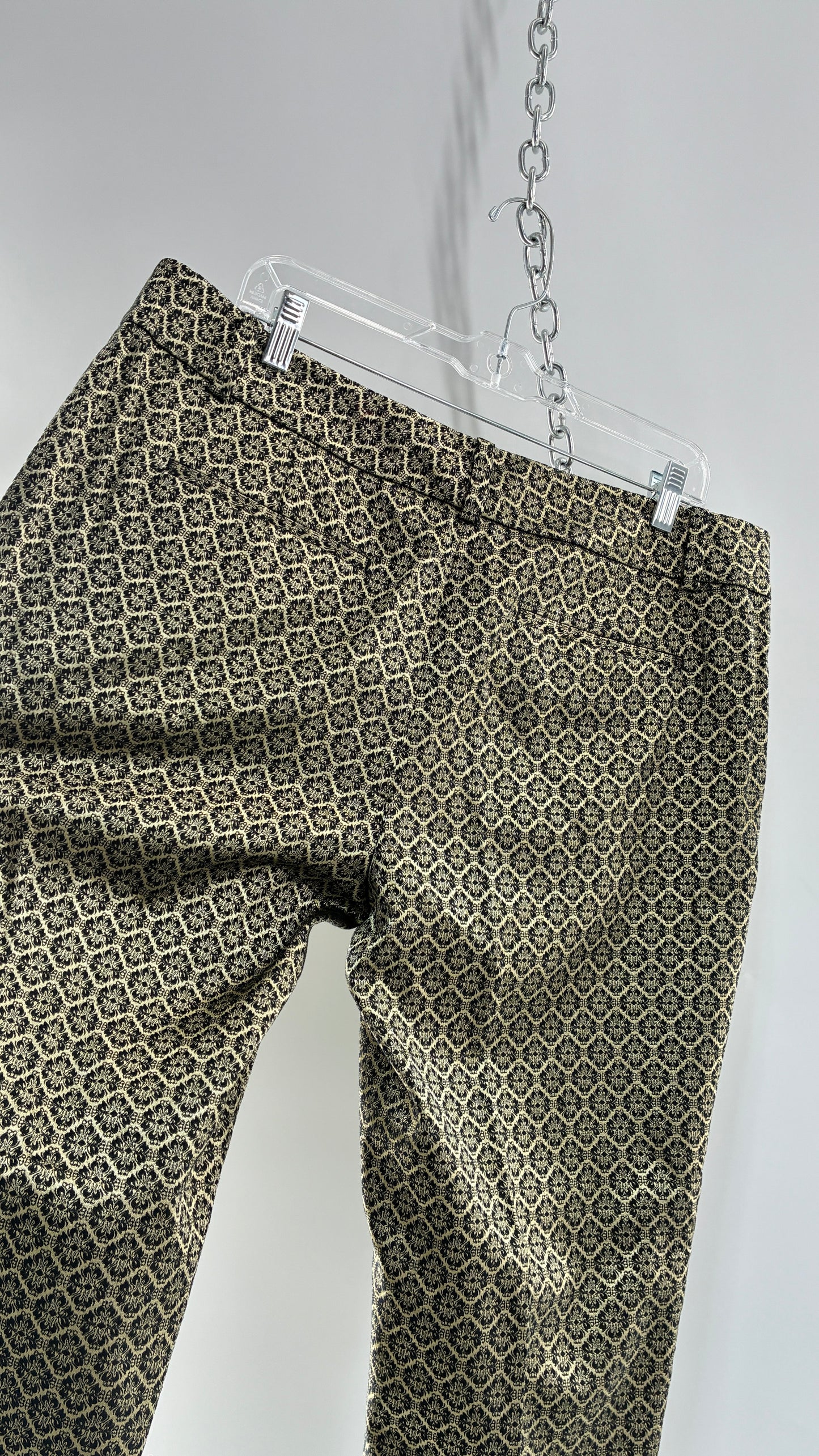 ANNE TAYLOR Signature Woven Pleated Trouser  (14)