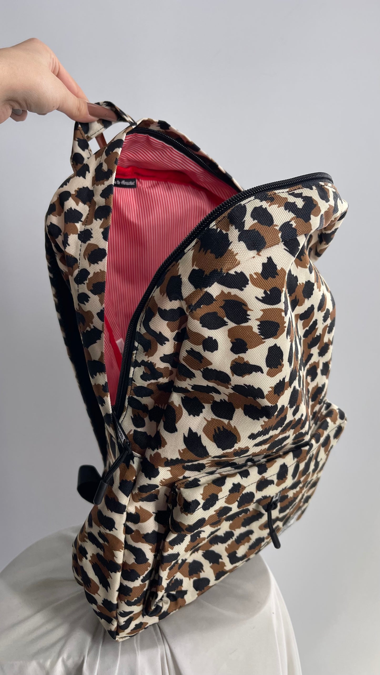 Herschel Leopard Cheetah Patterned Backpack
