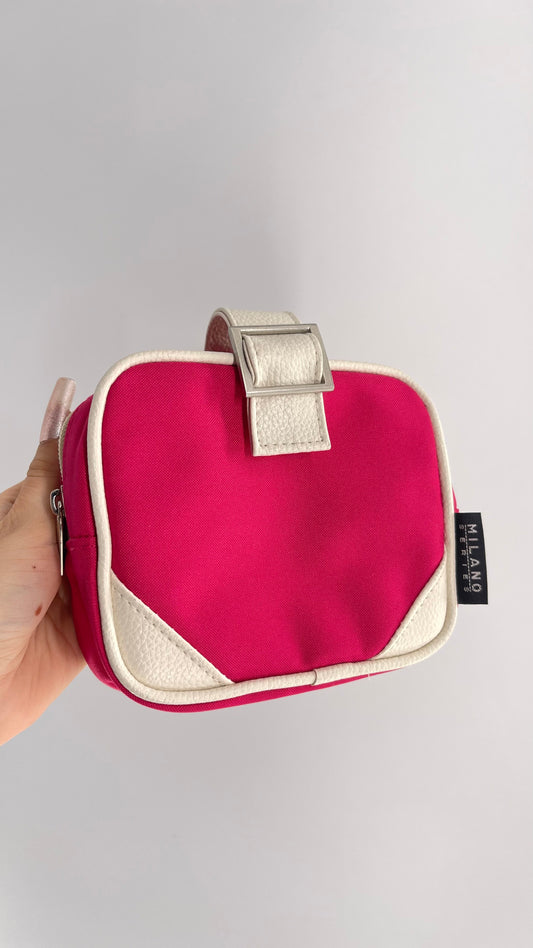 Vintage MILANO Hot Pink Series Cosmetics Bag