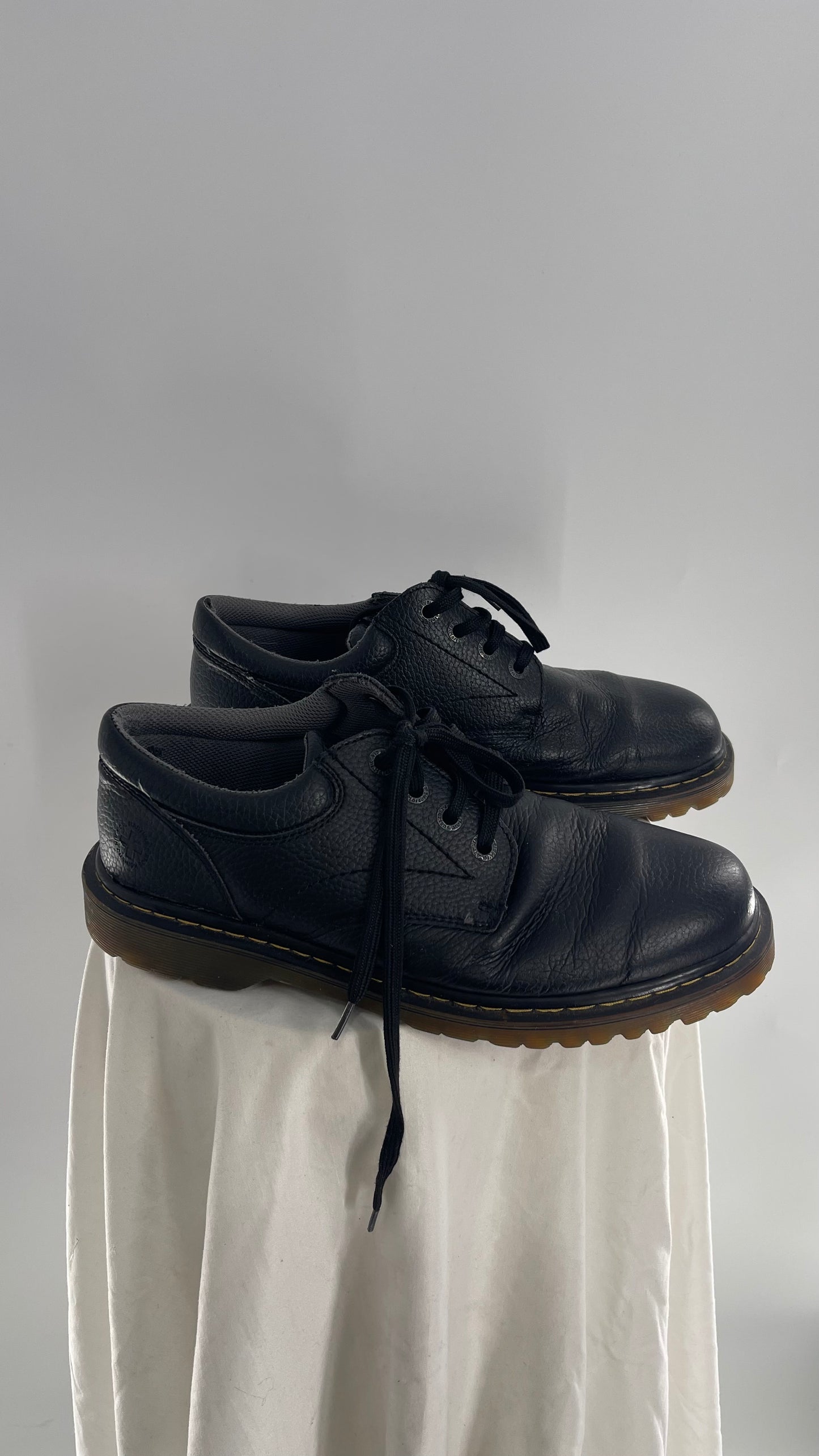 Vintage Dr. Martens Black Leather Men’s Oxfords (12)