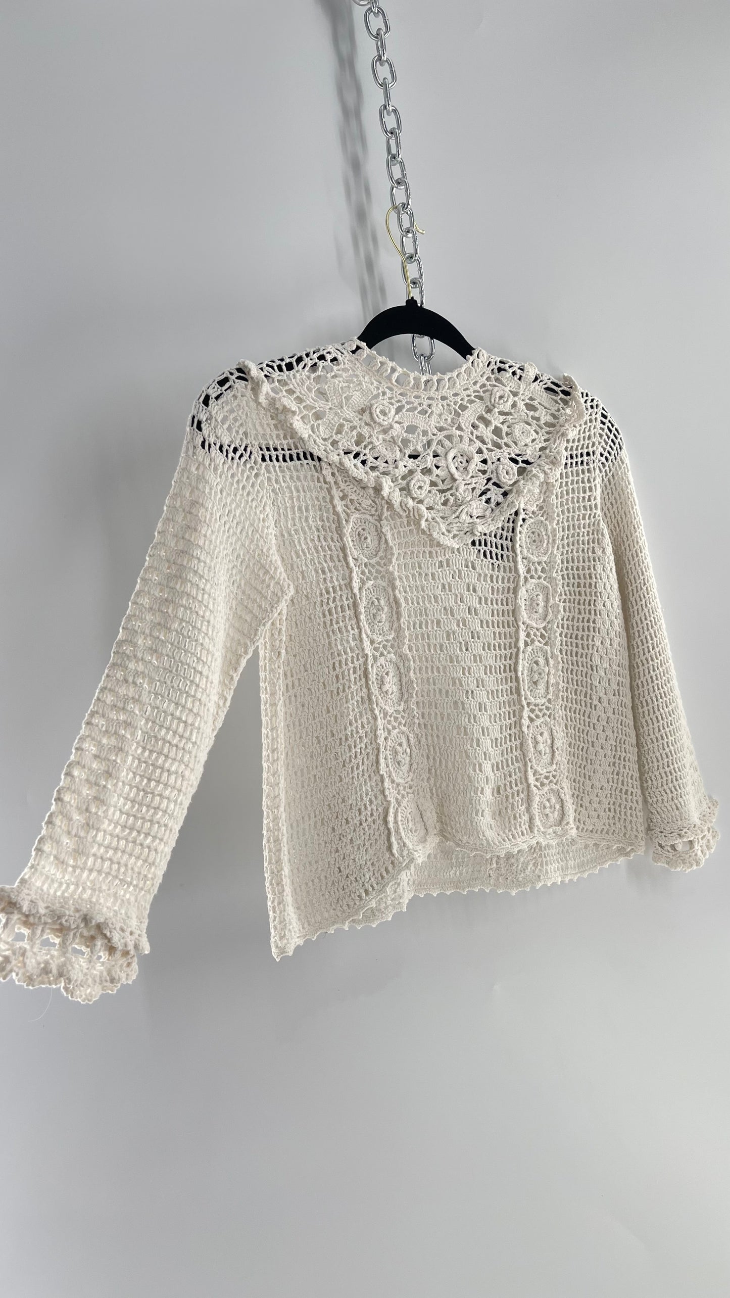 Coreylynncalter Crochet Blouse (XS/S)