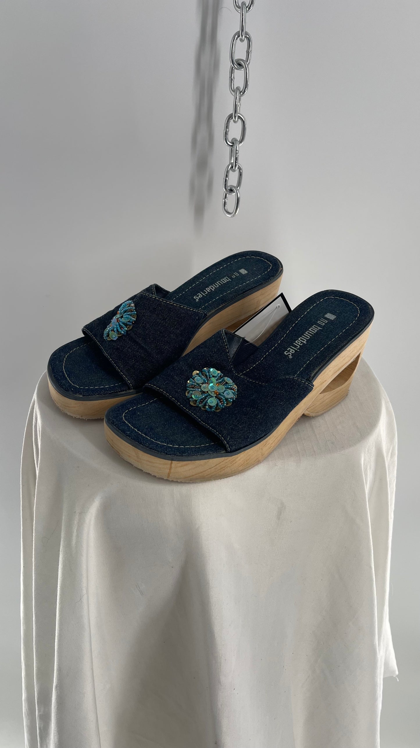 Vintage No Boundaries Denim Wedge Heel (6)