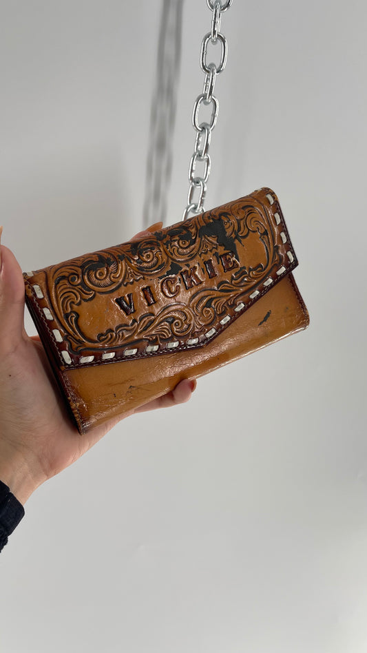 Vintage Tony Lama Leather Wallet