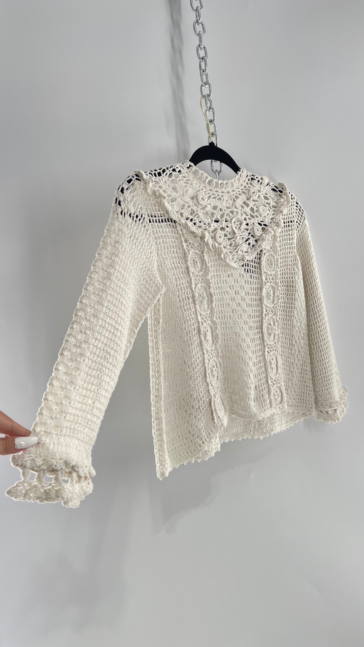 Coreylynncalter Crochet Blouse (XS/S)